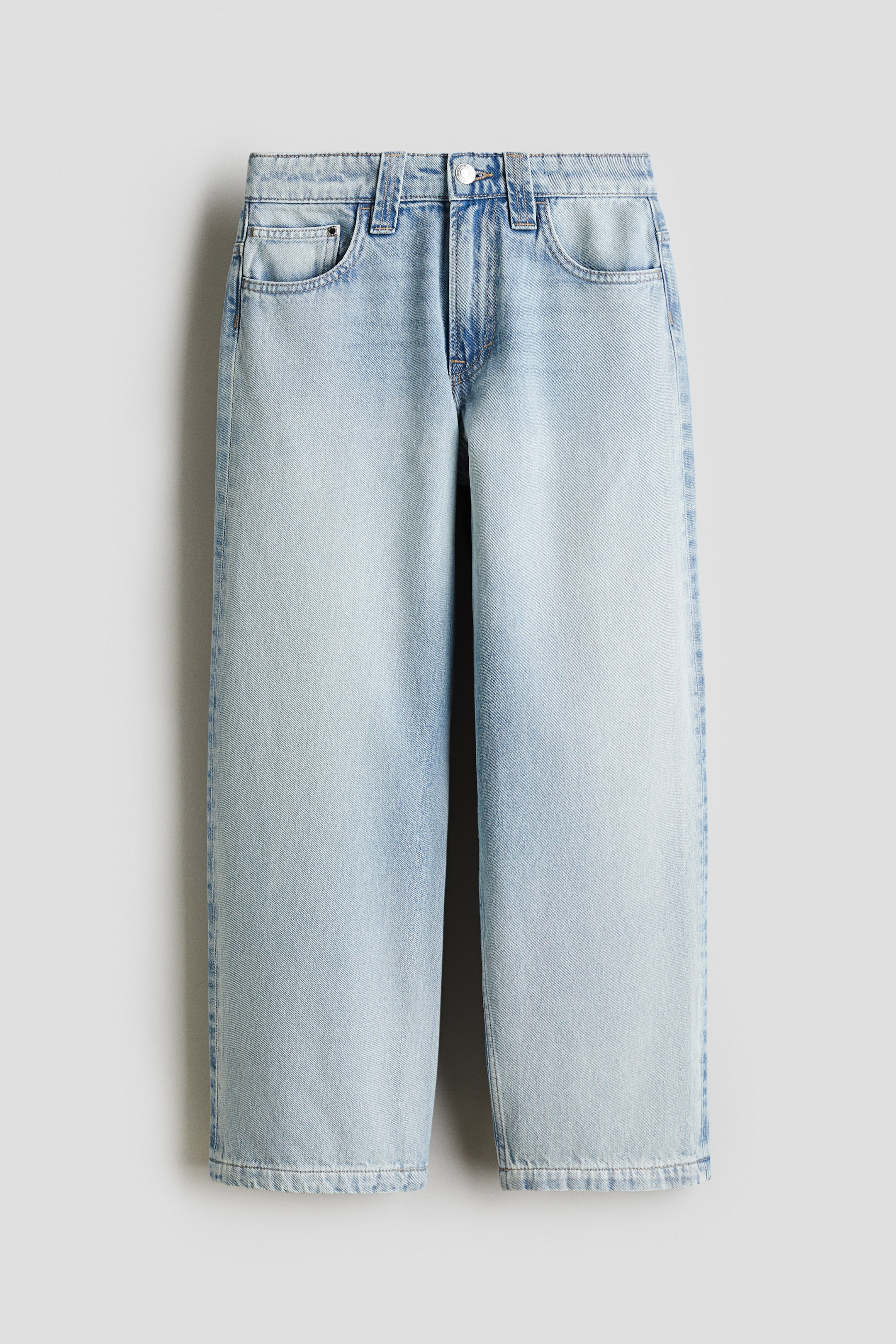 Ver imagen más grande: Baggy Fit jeans - Azul denim claro - NIÑOS | H&M ES 1