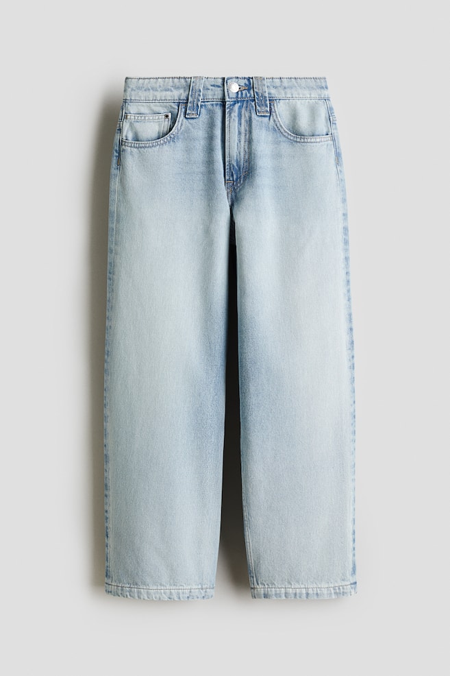 Jean Coupe Ample - Bleu denim clair/Noir/Bleu denim/Bleu denim clair/Noir délavé/Bleu denim clair/Bleu denim foncé - 1