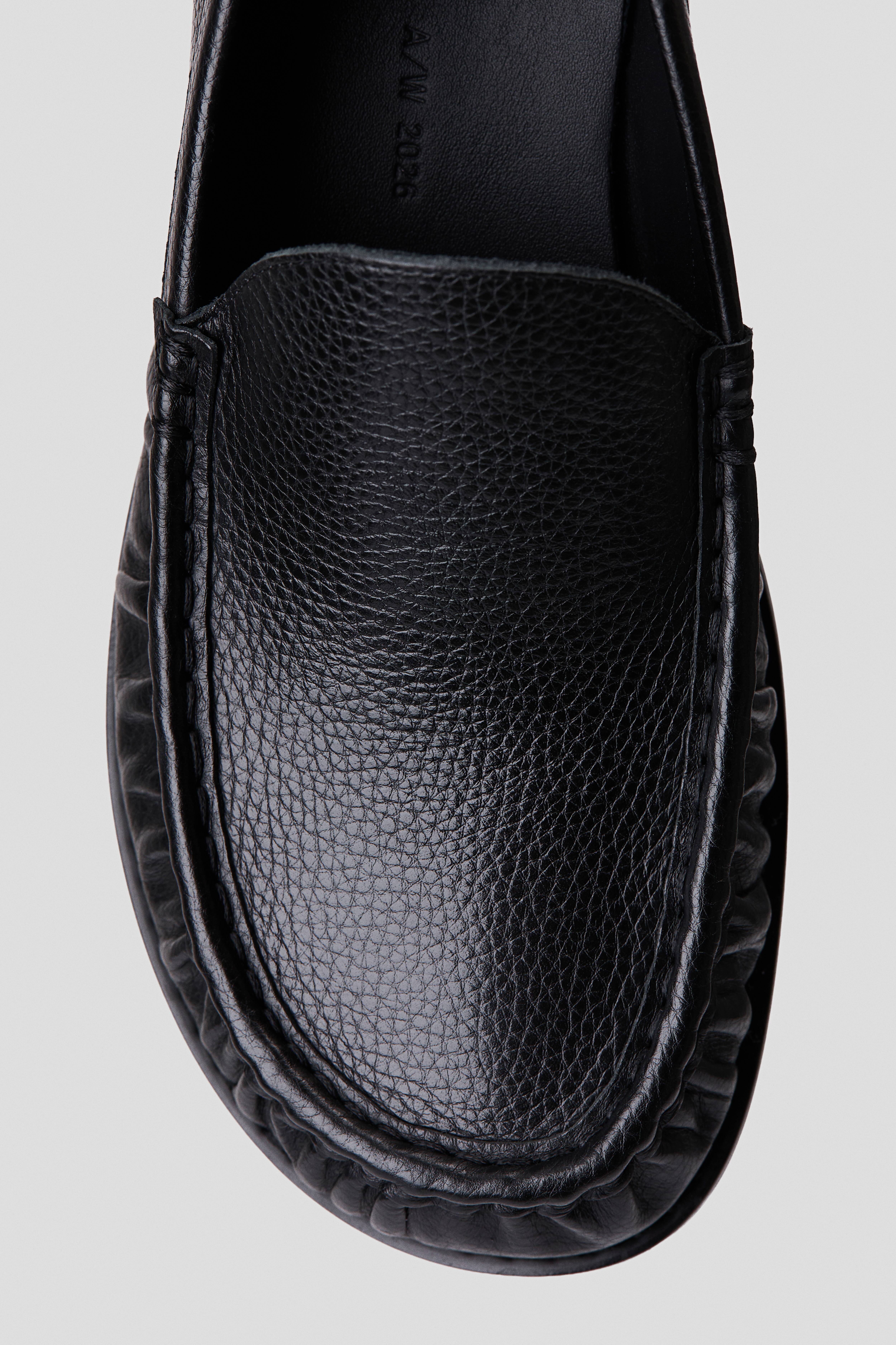 Mocassins en cuir