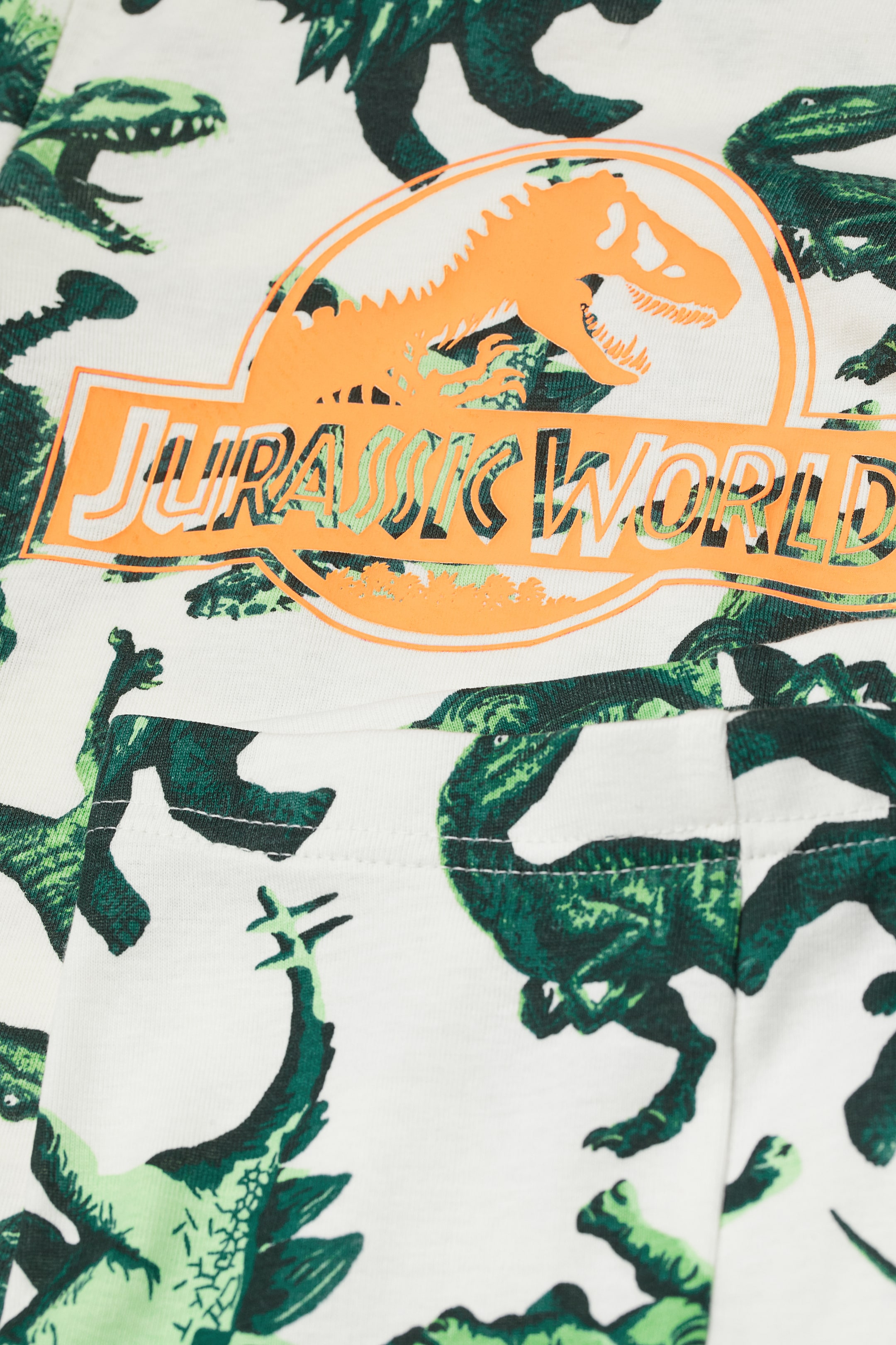 הצגת תמונה גדולה יותר: פיג'מה עם הדפס - Green/Jurassic World - Kids | H&M IL 2