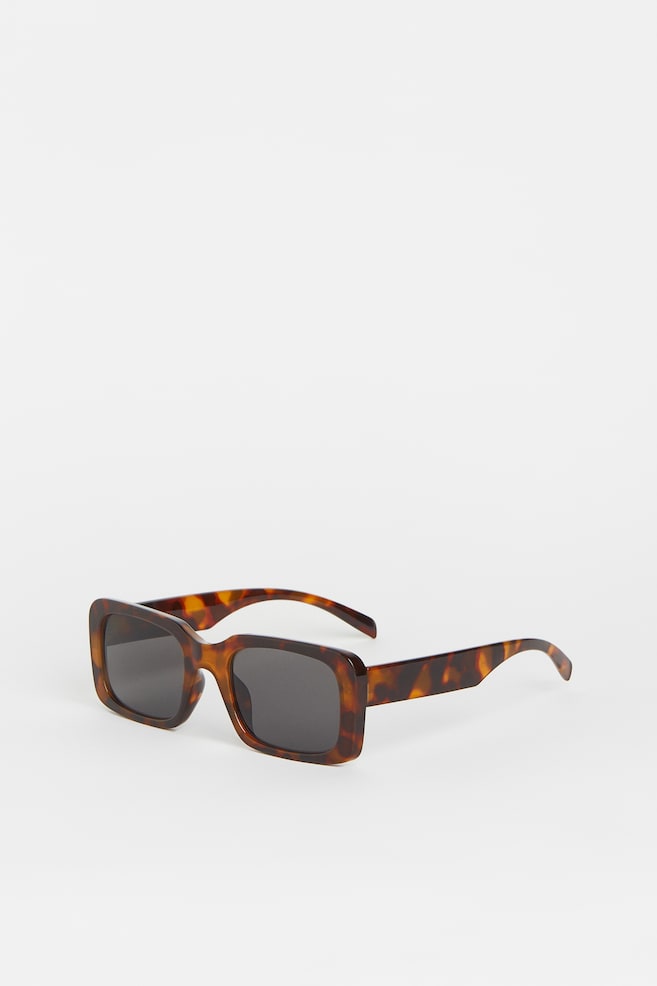 Polarised sunglasses - Dark brown/Black - 1