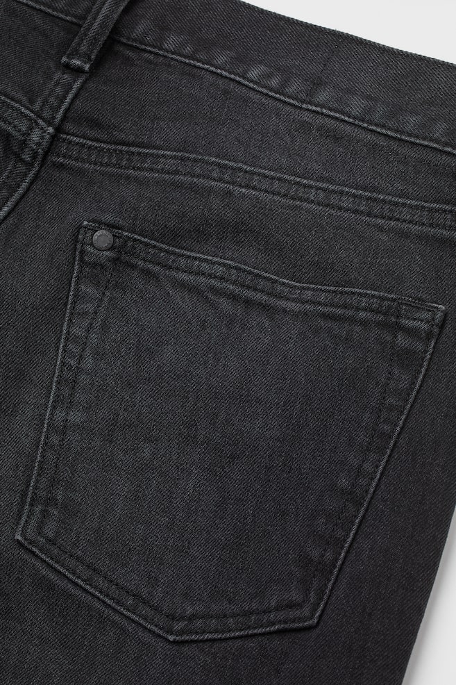 Slim Tapered Jeans - Musta - 2
