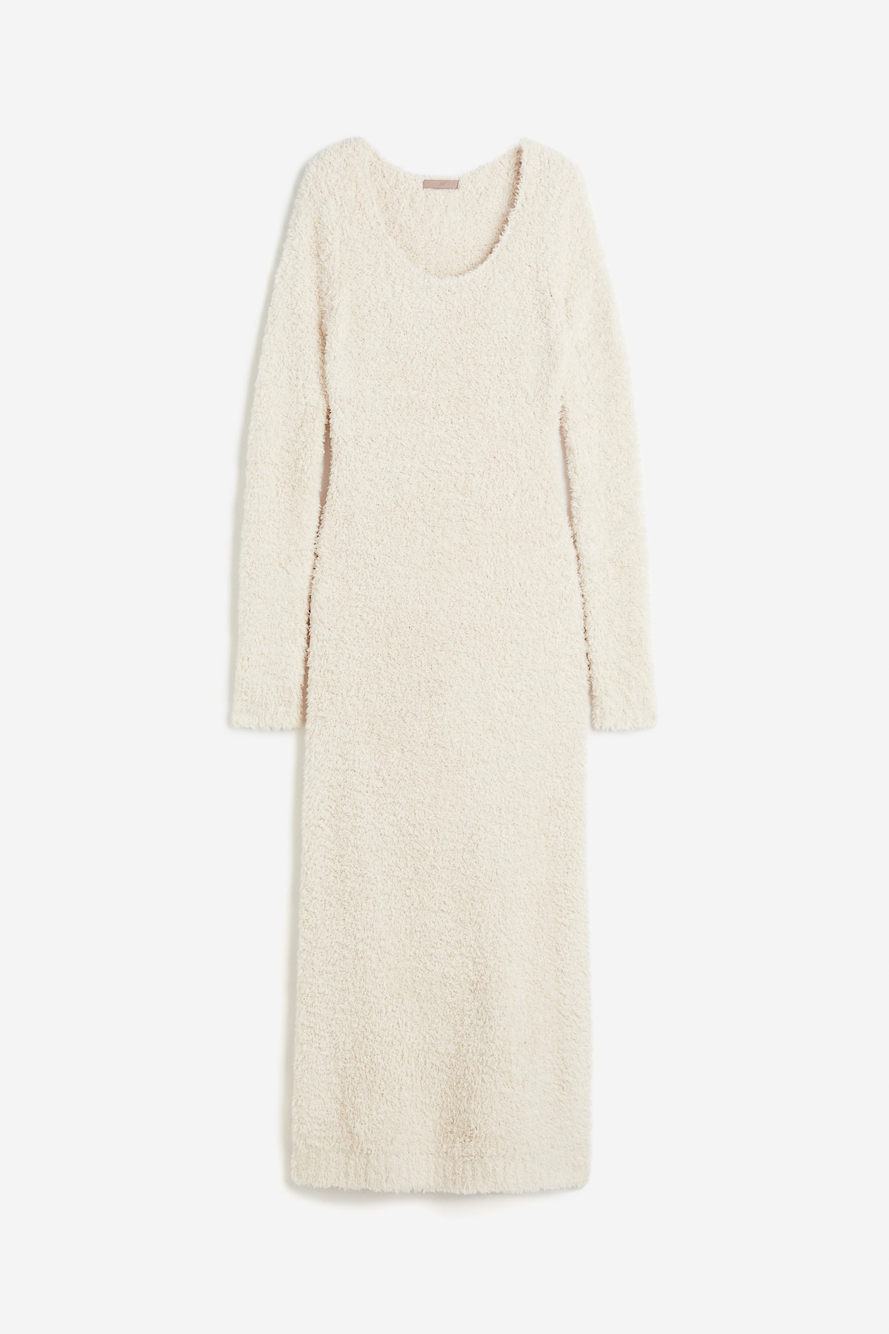 Women's Light beige Fluffy-knit dress | H&M
