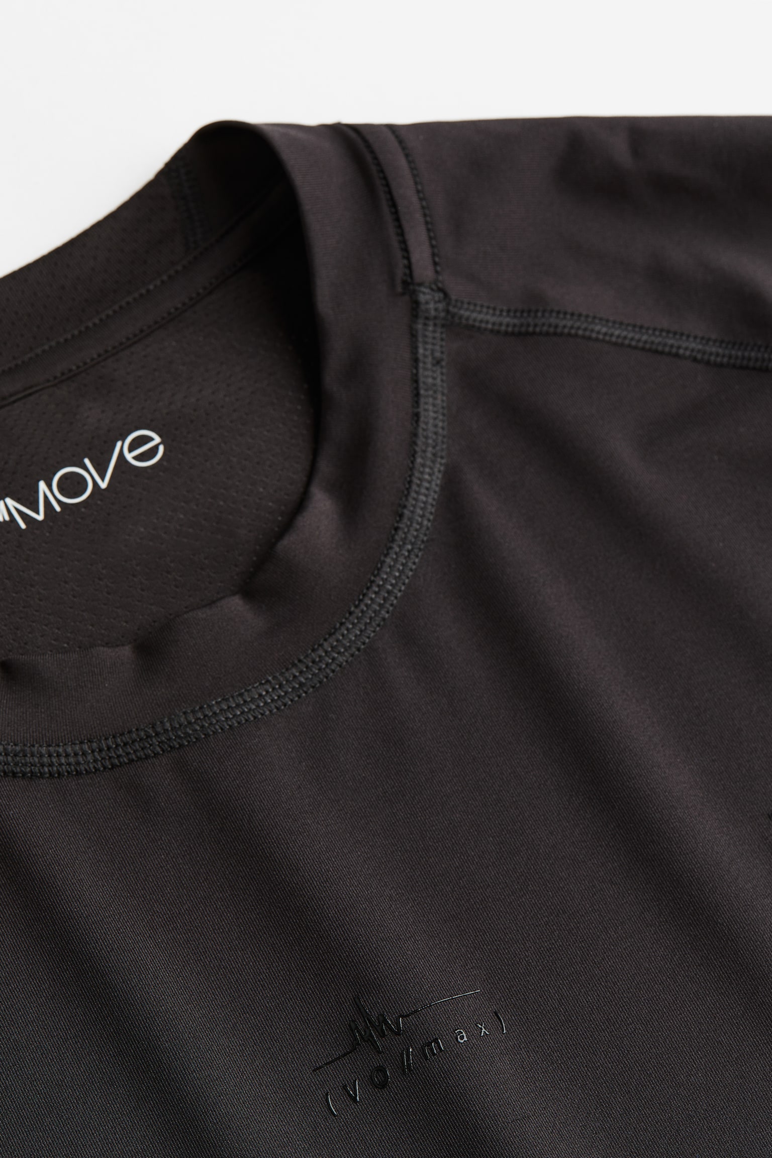 DryMove™ Activewear Tee - Black/Dark grey/White/Dark grey/Pattern - 3