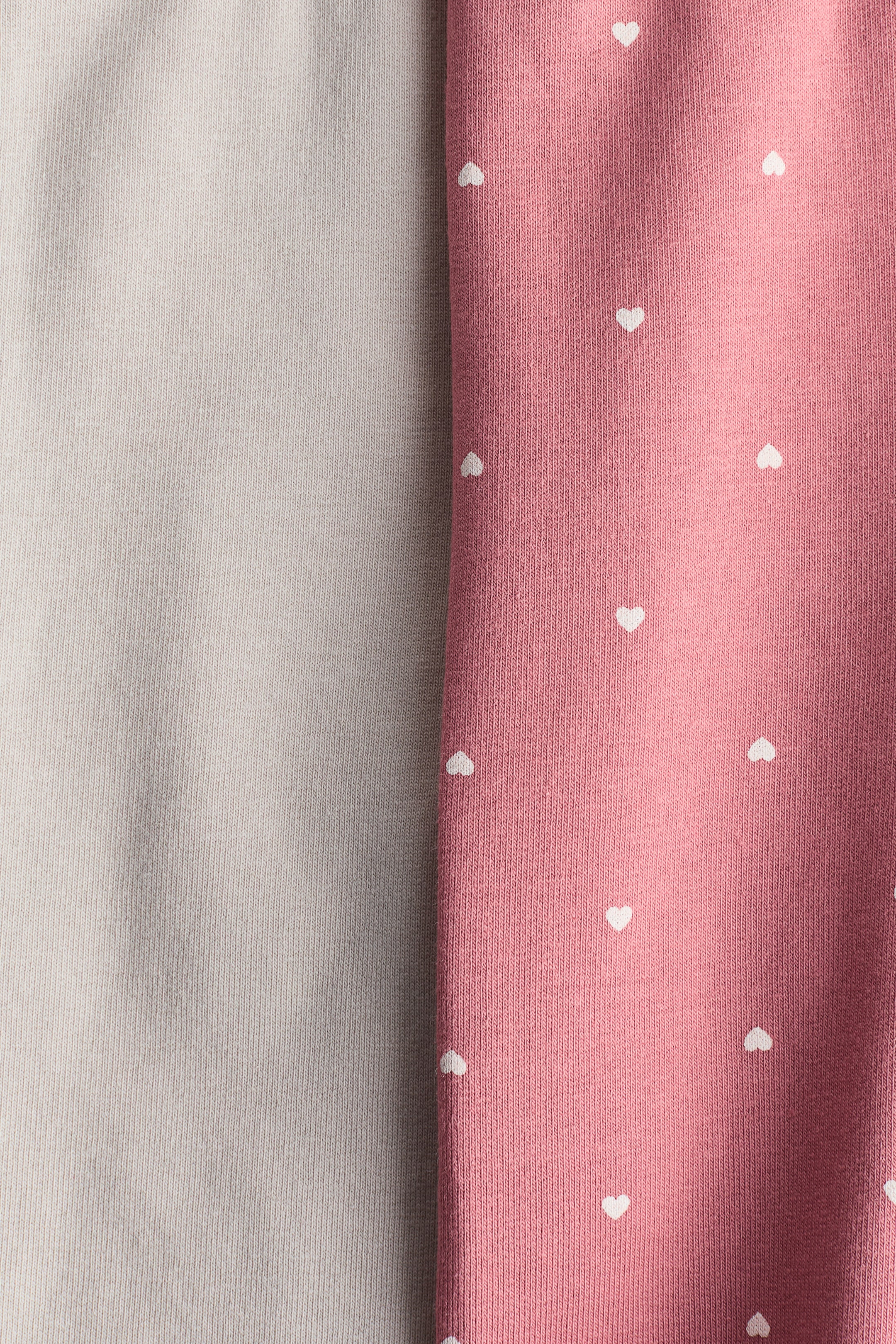 2-pack Cotton Leggings with Brushed Inside