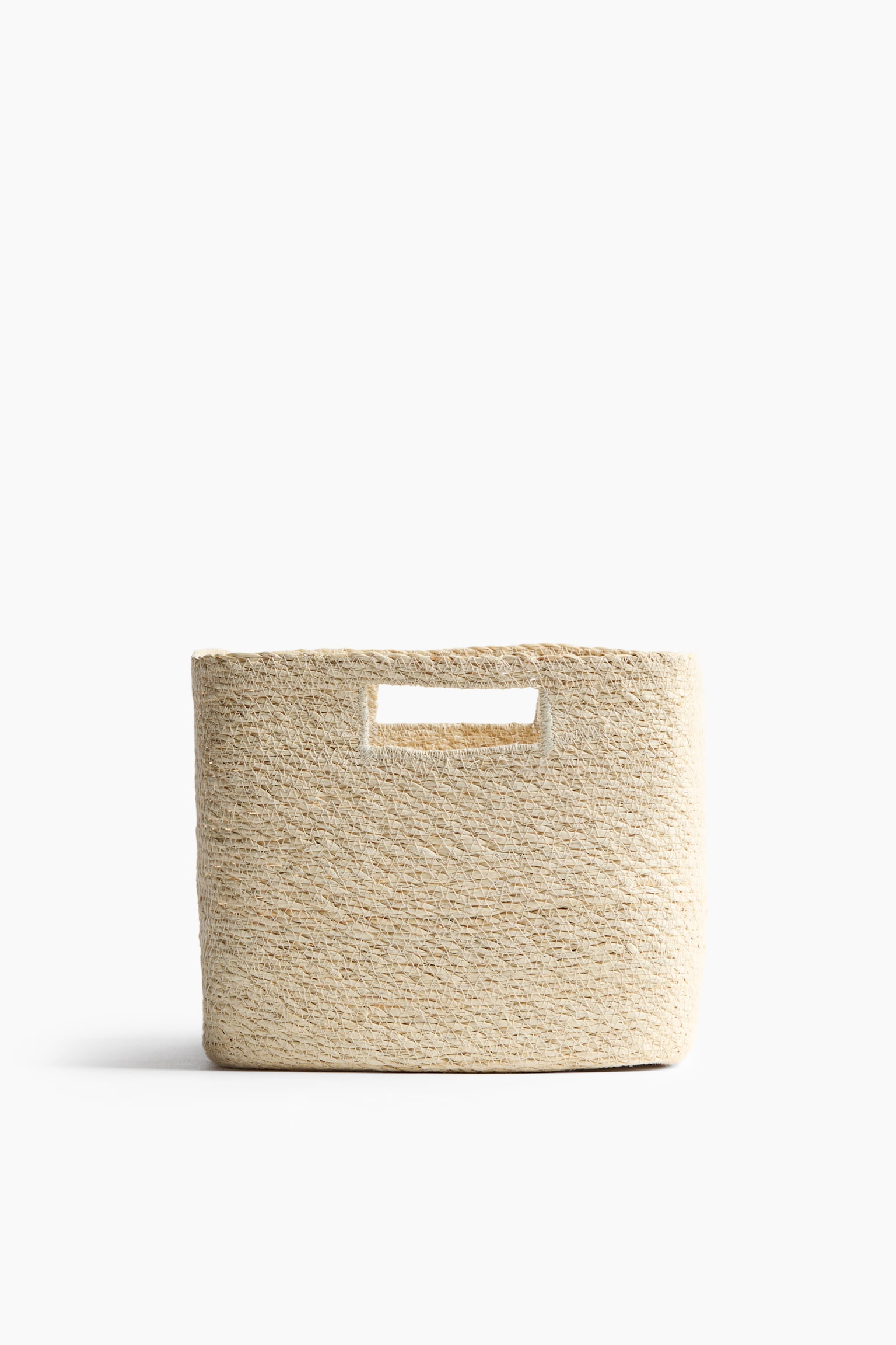 Seagrass Storage Basket - Beige/Brown