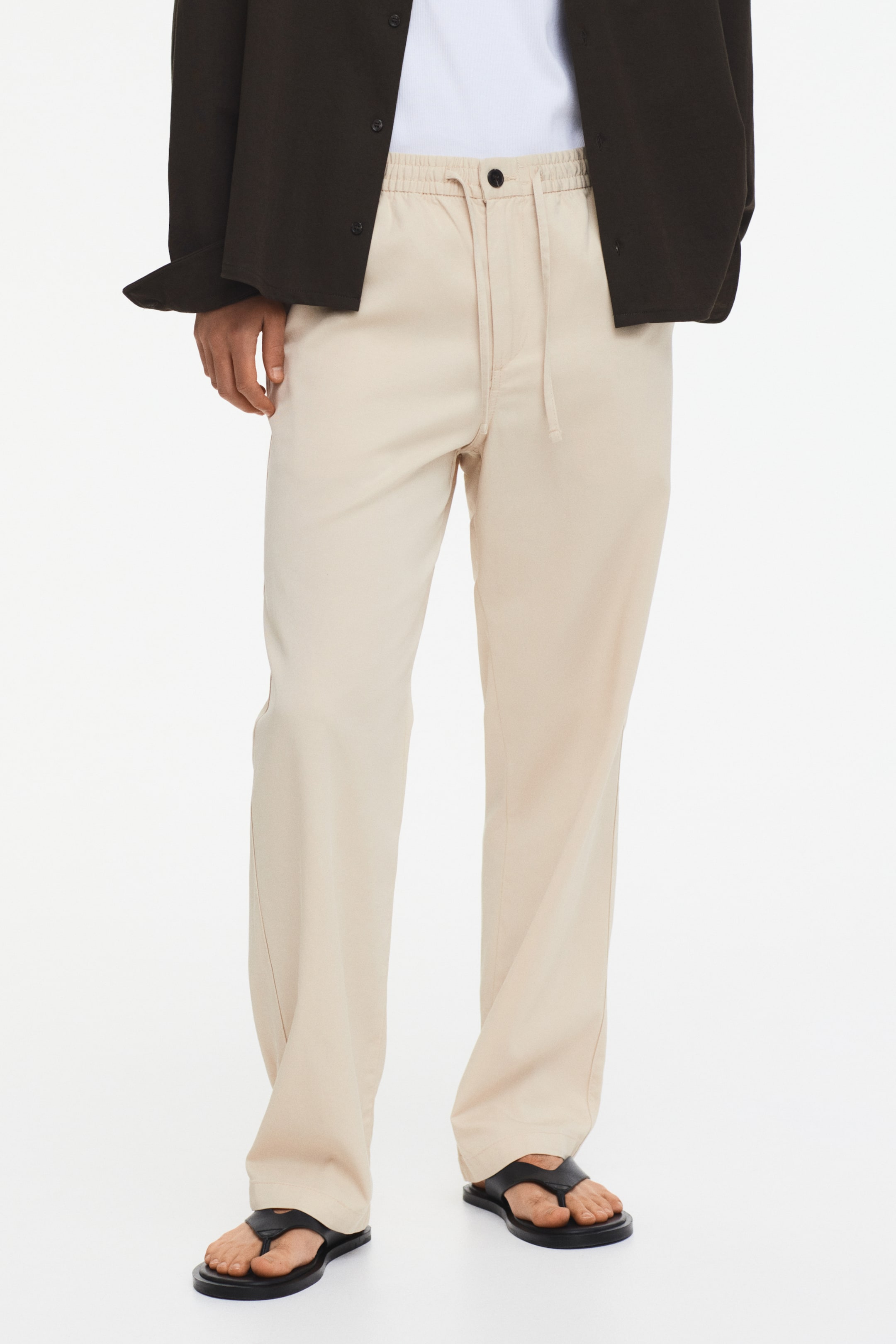 Мужские брюки H&M Relaxed-Fit Pants — фото 4