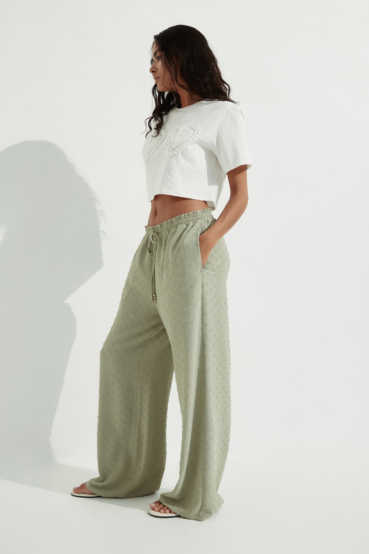 Plumeti Drawstring Pants - image 3