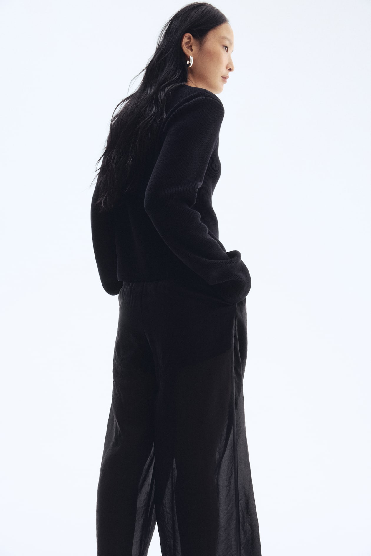 Rib-Knit Cotton Cardigan - image 3