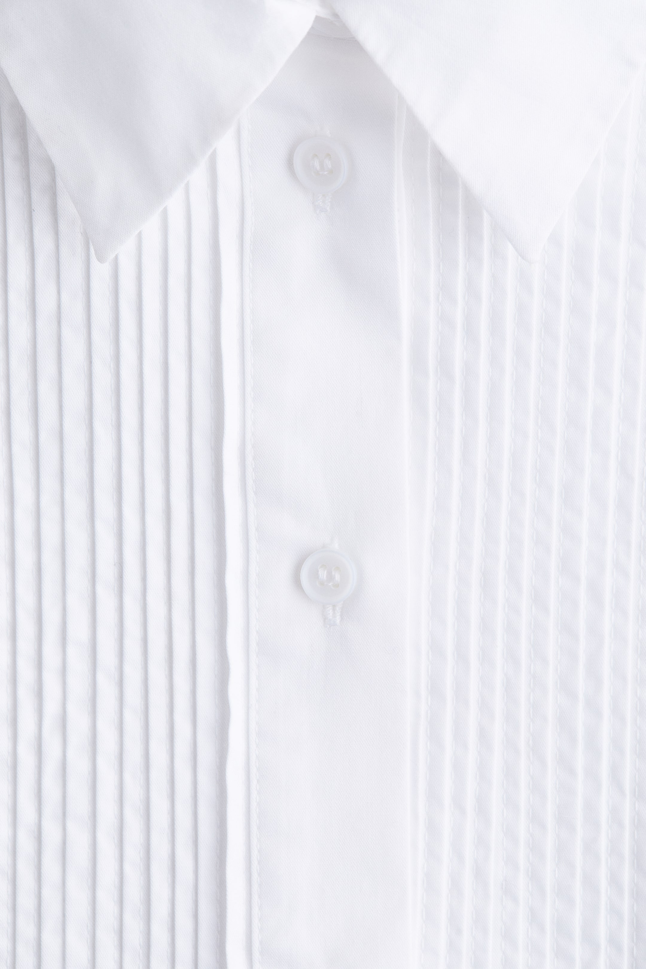 View larger image: Oversized tuxedo shirt - White | H&M GB 5