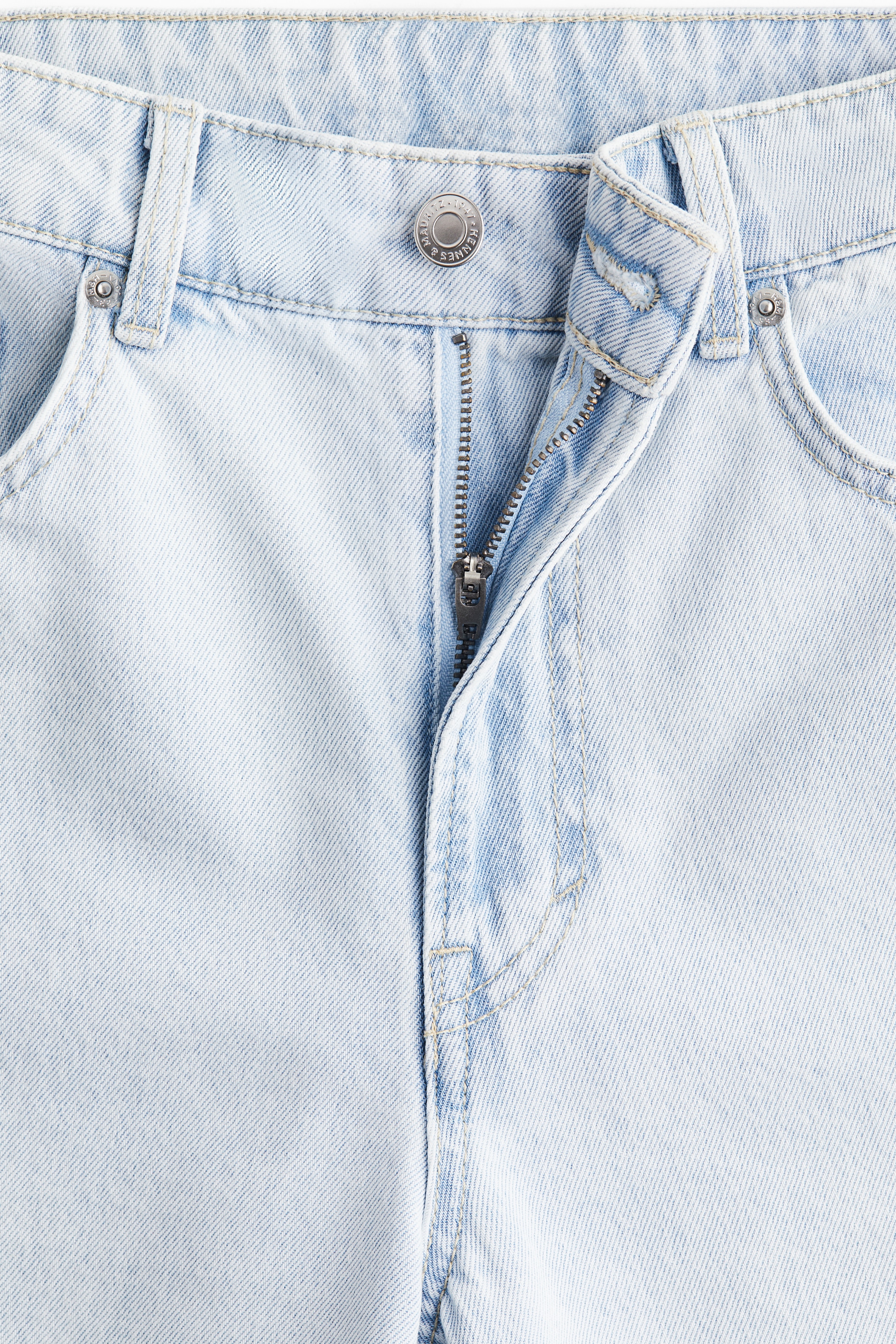 Denim Bermuda shorts