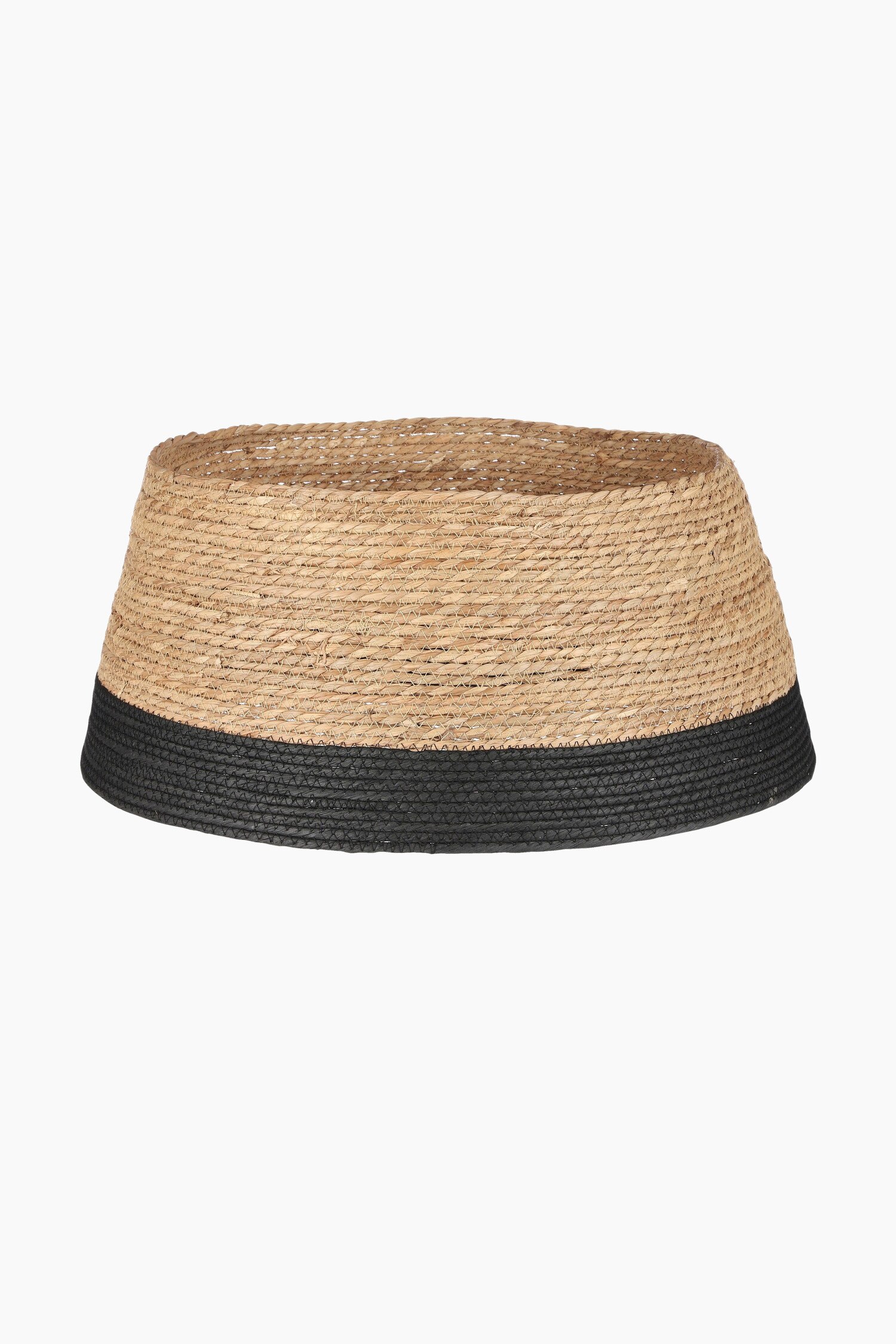 House of Seasons - Seagrass Christmas Tree Collar - Czarny