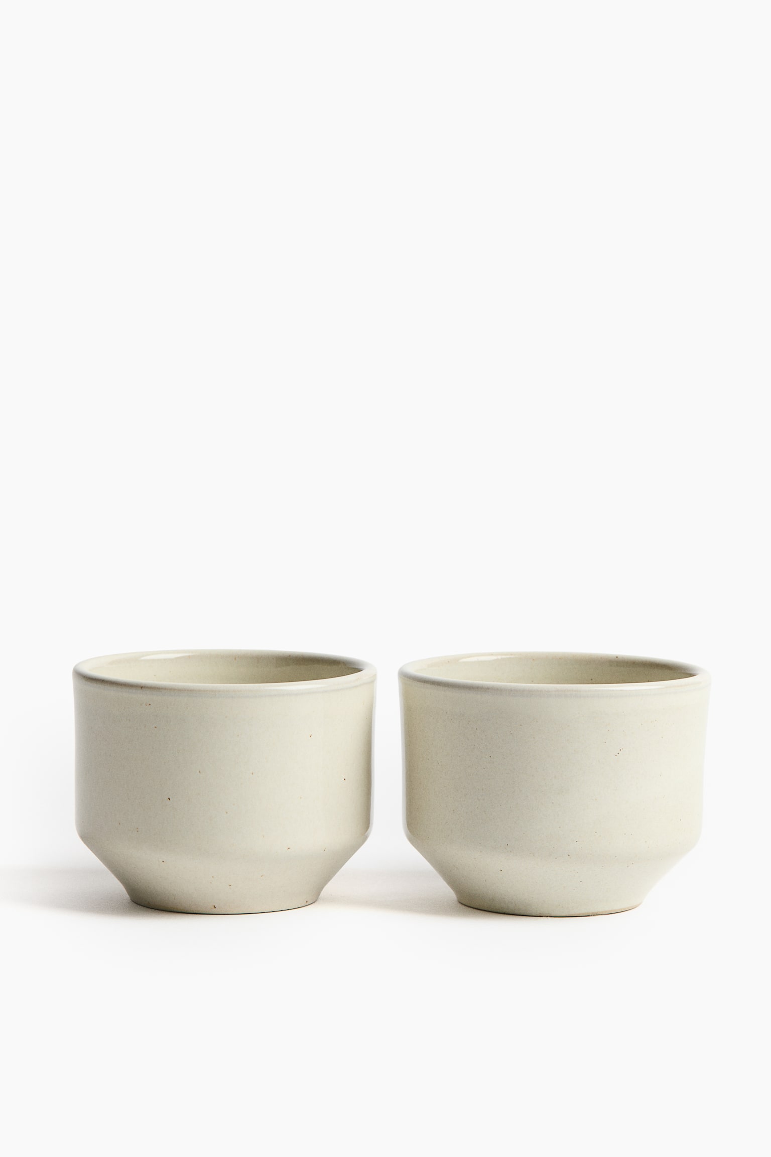 Reactive-glaze matcha mug - Light beige - 4