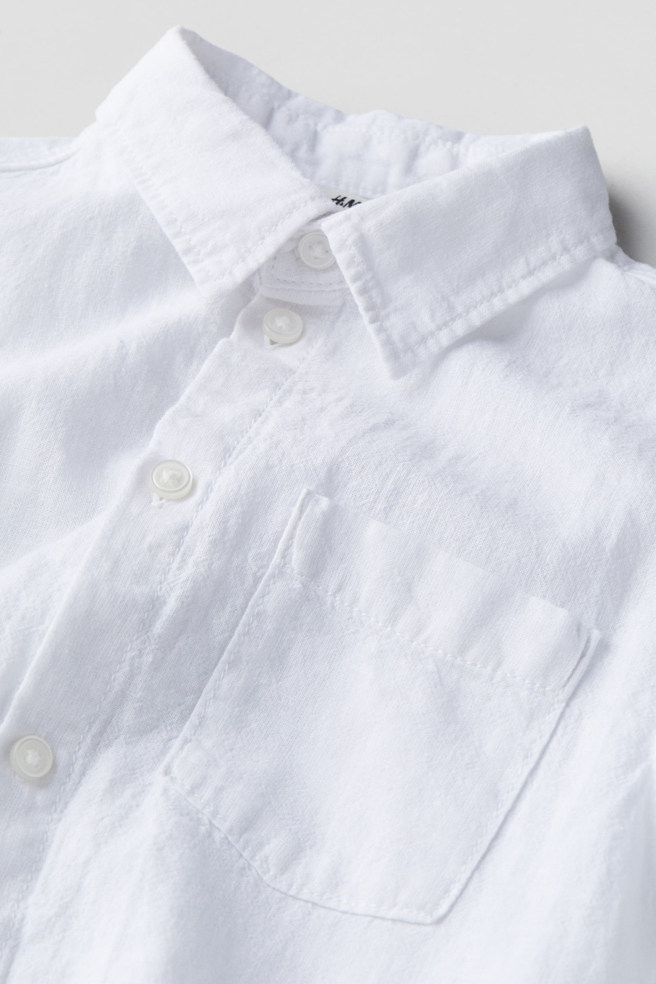 Linen-blend Shirt