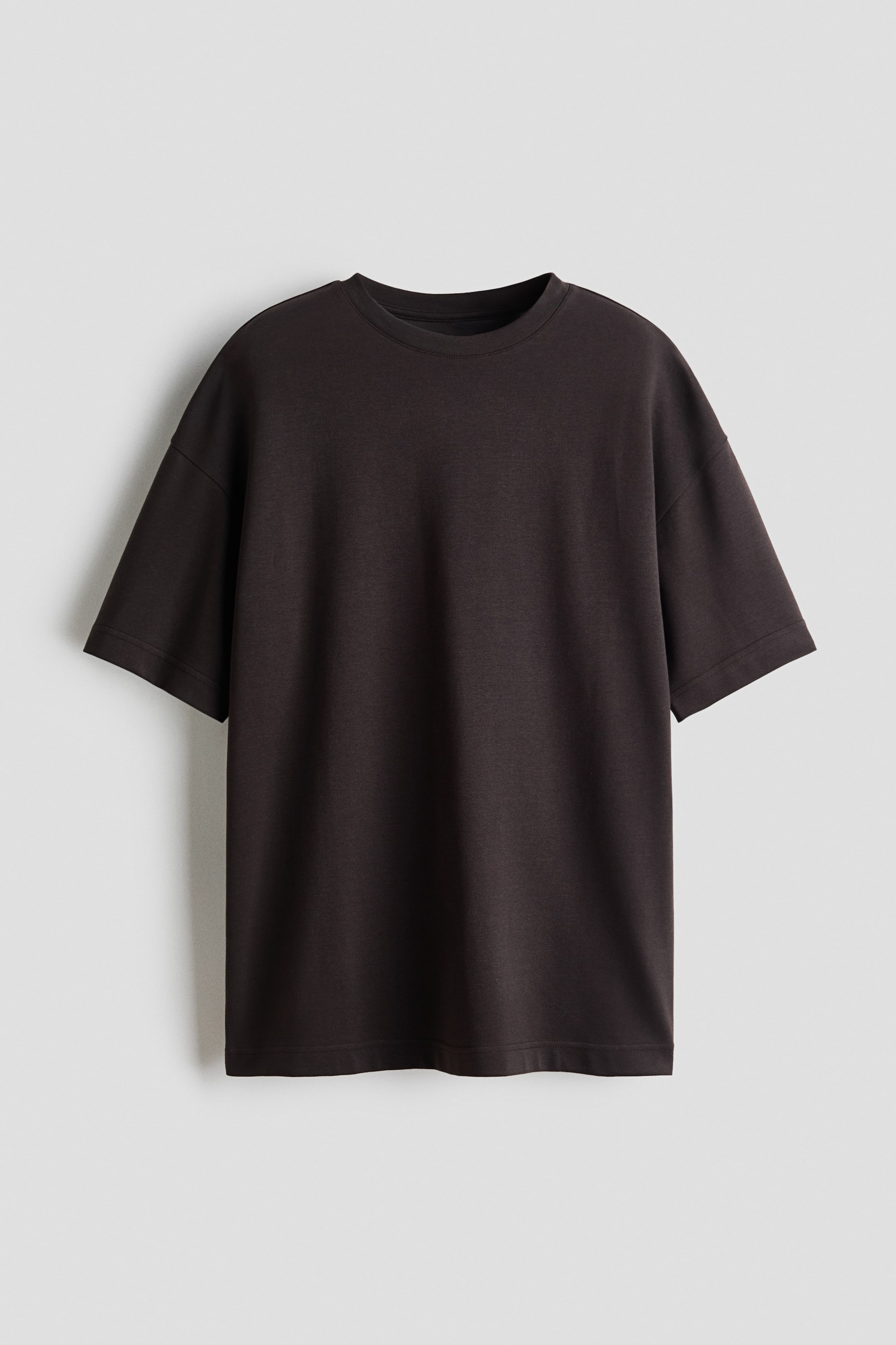 View larger image: Cooling Oversized Fit T-shirt - Dark brown - Ladies | H&M GB 1