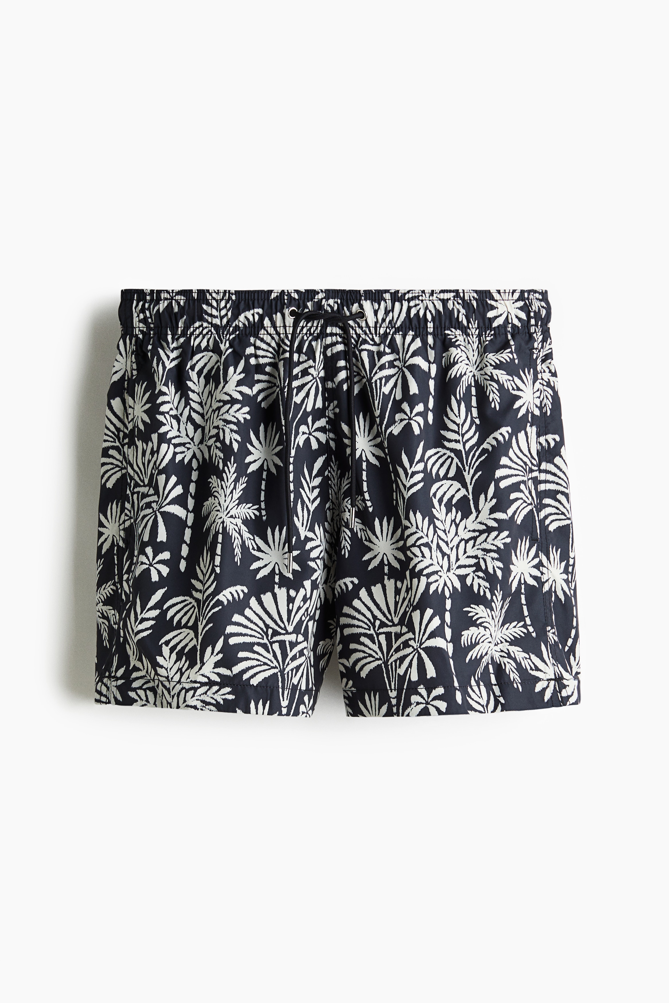 Patterned swim shorts - Black/Palm trees/Beige/Palm trees/Green/Palm trees