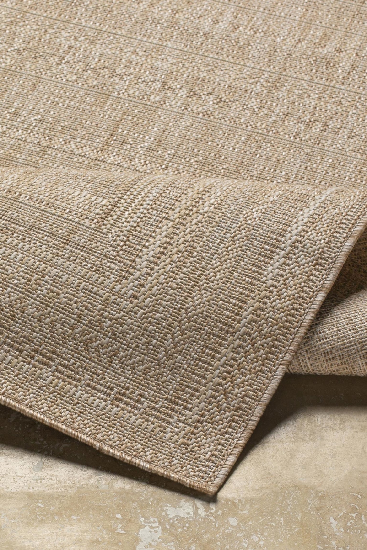 Sierra In- /outdoor Jute-look Area Rug - Beige, Ivory - 5