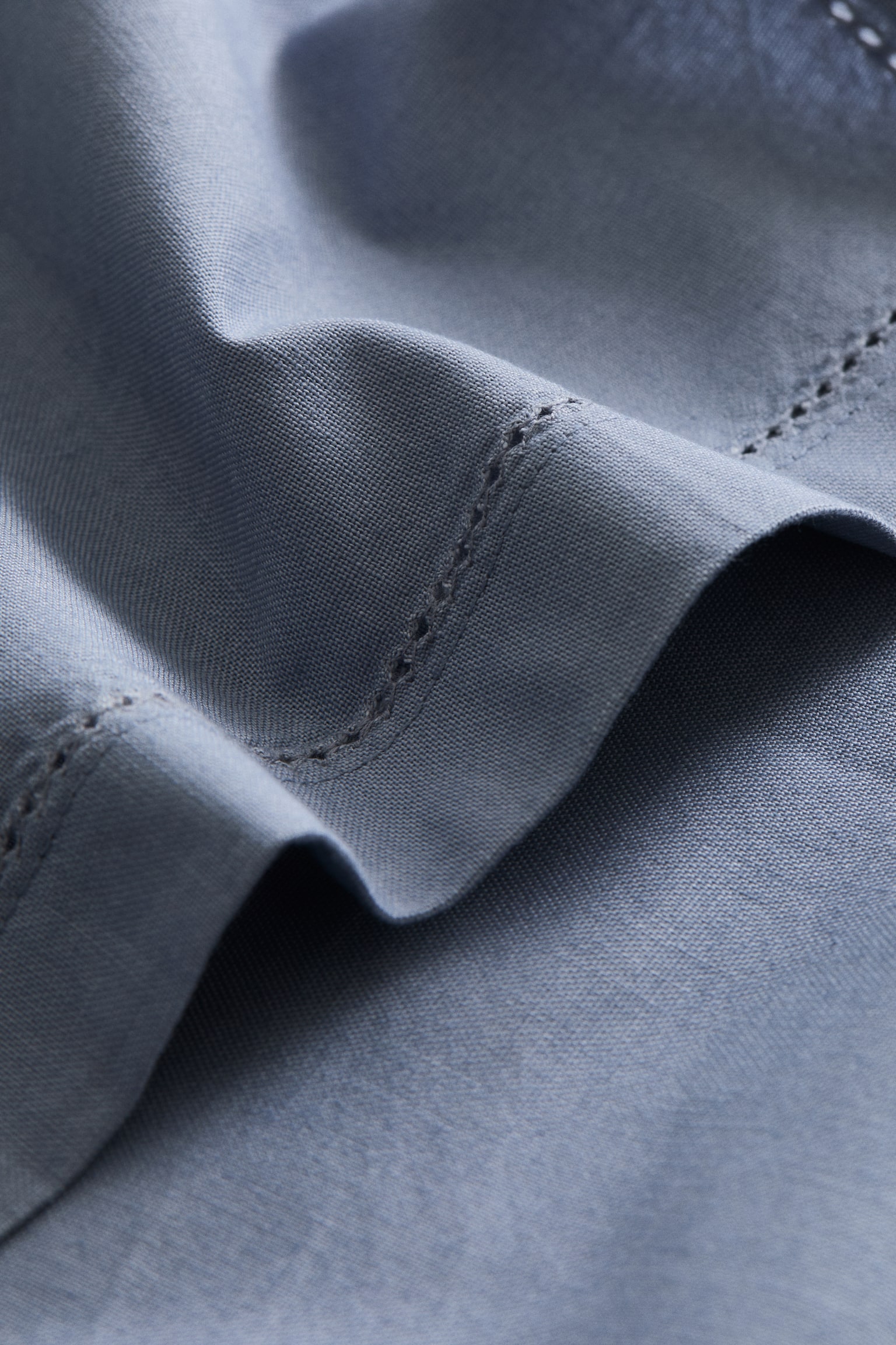 Cotton table runner - Dusty blue/White/Light beige/Light khaki green/Light pink - 3