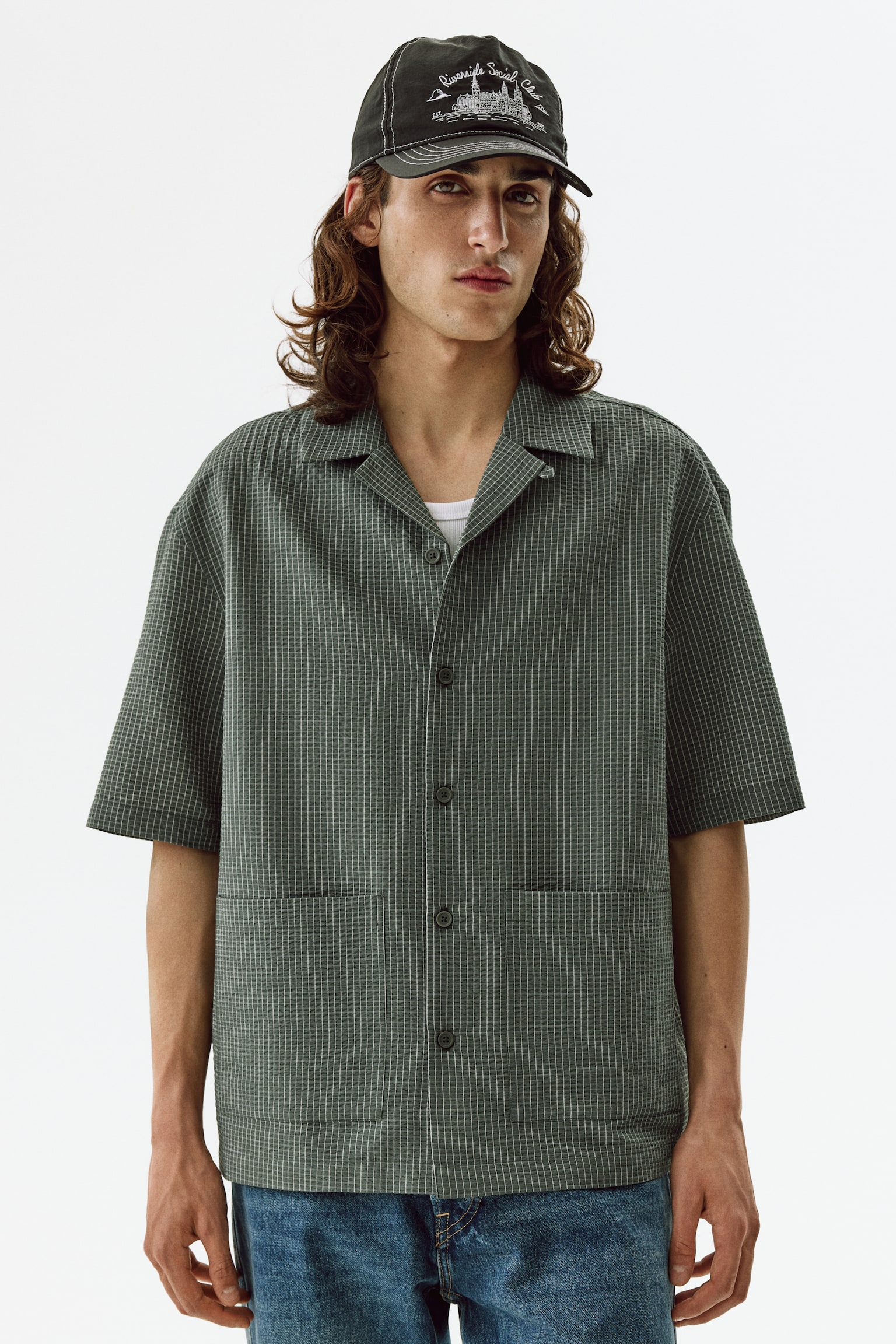 Relaxed Fit Short-sleeved resort shirt - 1