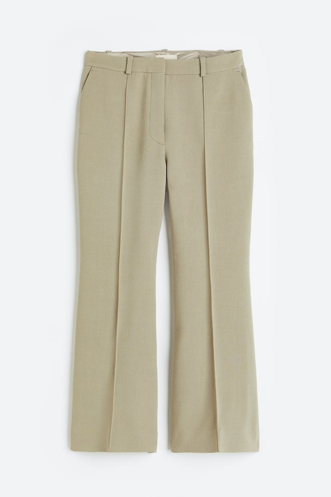 Pantalón de vestir en mezcla de lana - Beige - 1