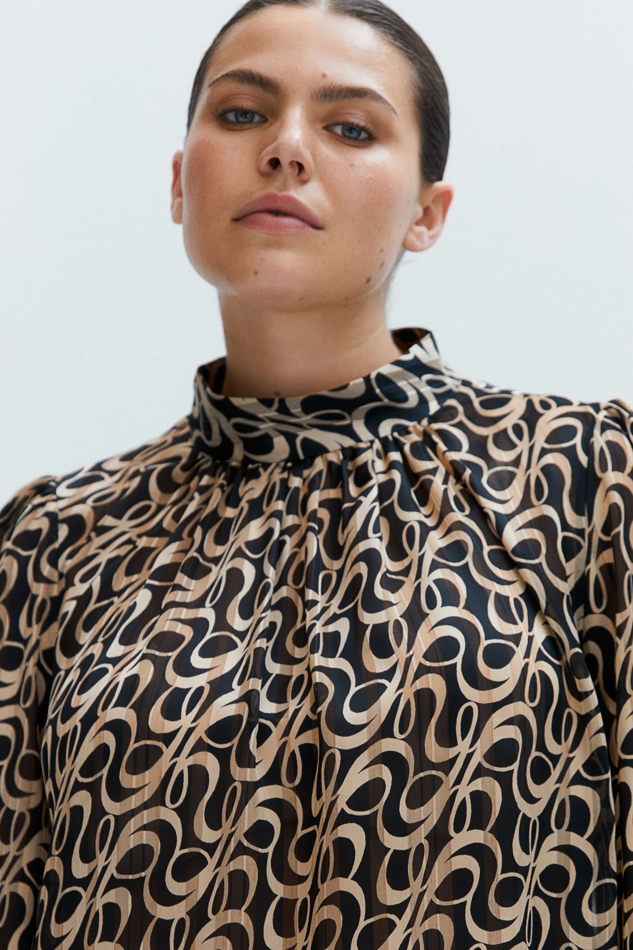 Patterned Blouse