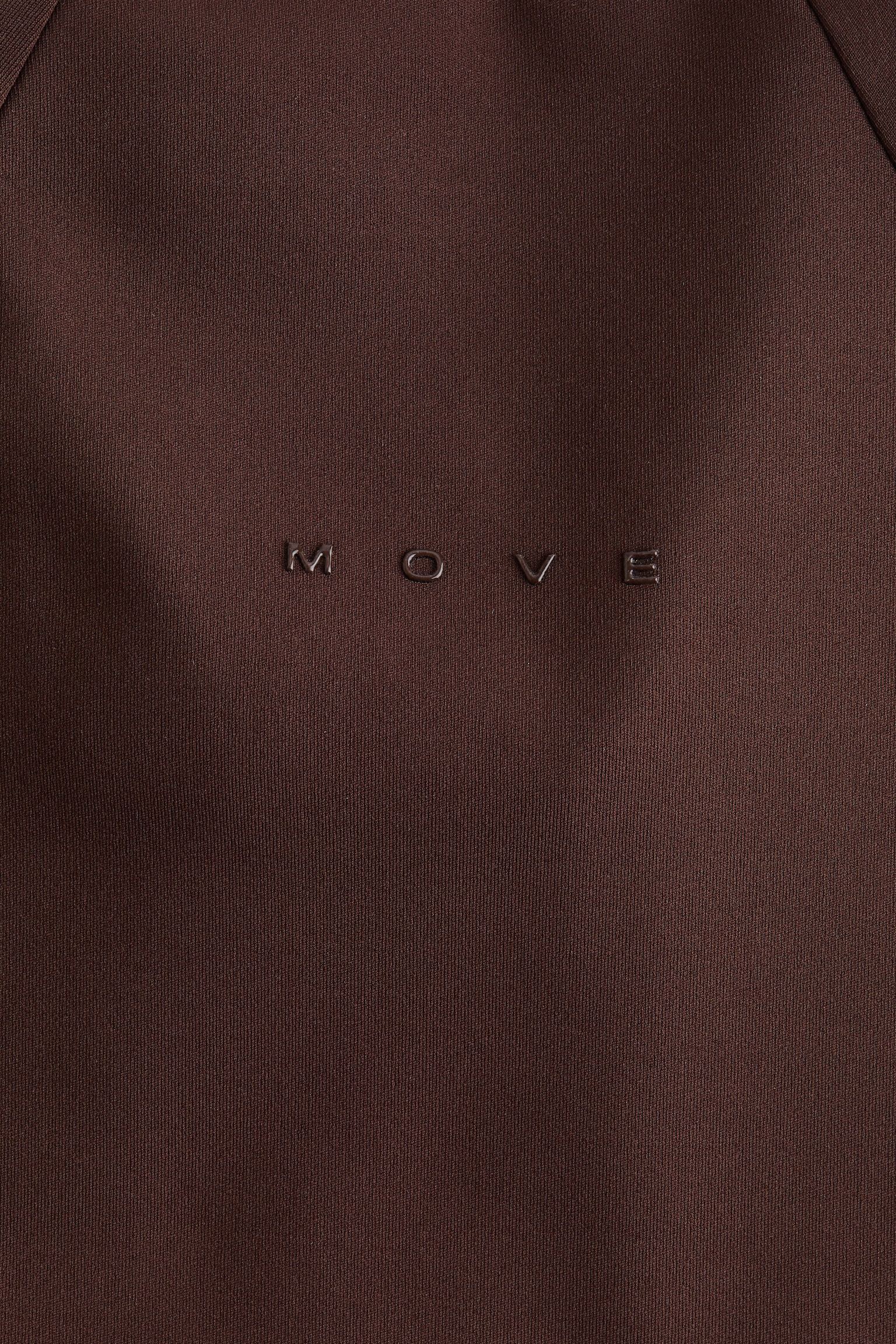 ז'קט ספורט עם שרוולים קצרים SculptMove™‎ - חום חם/שחור - 2