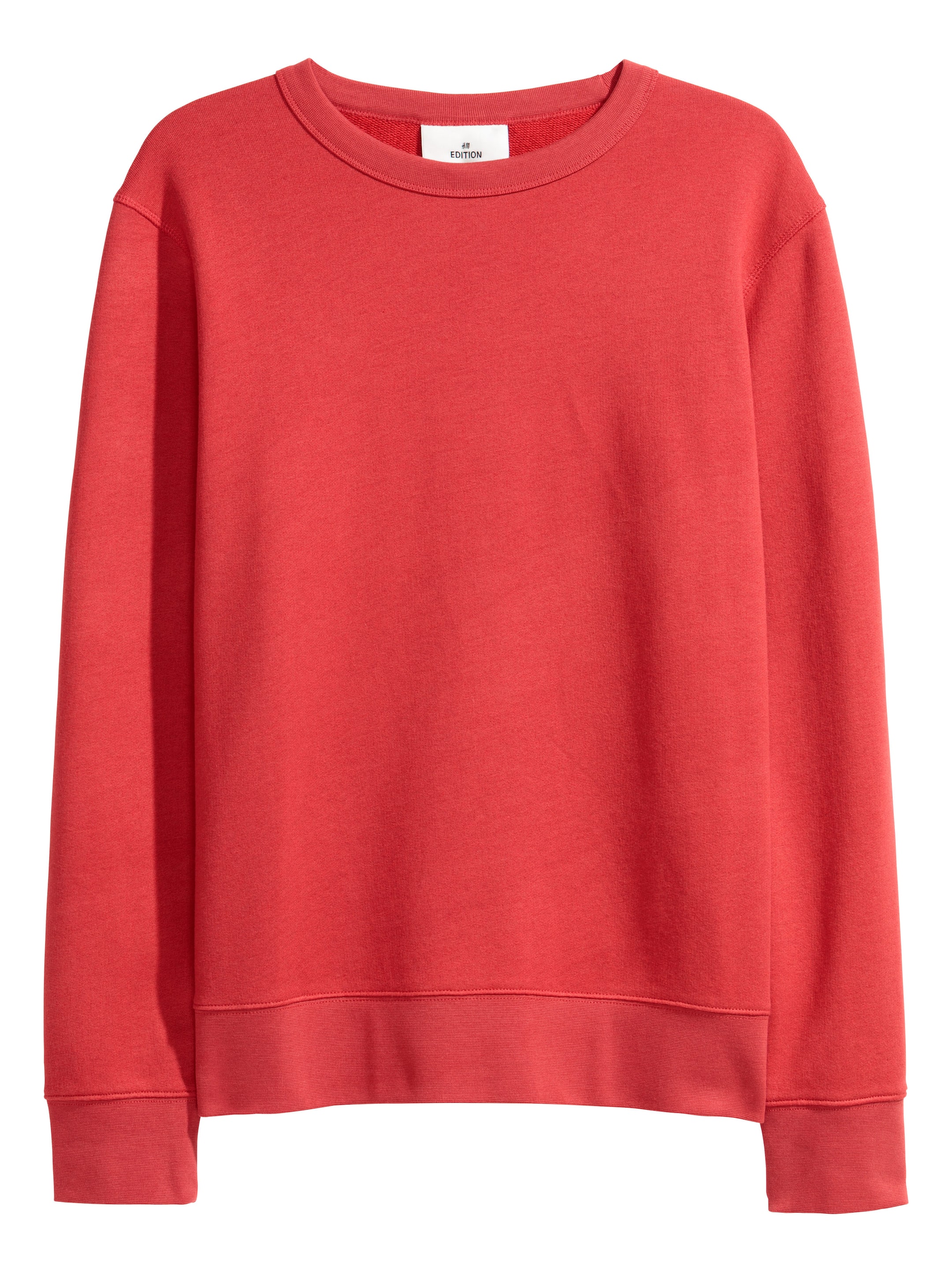 View larger image: Silk-blend sweatshirt - Red marl - Men | H&M GB 1