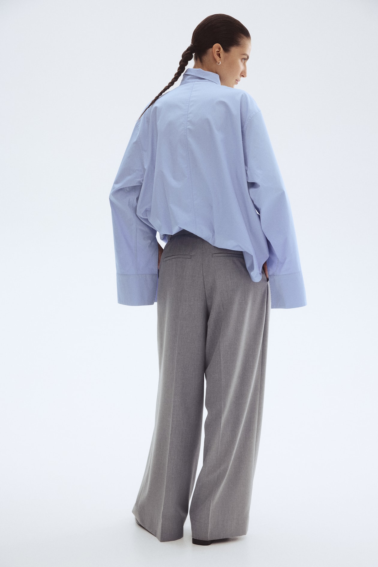 Wide-Leg Dress Pants - image 3