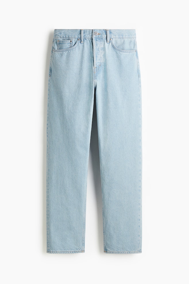 Relaxed Jeans - Light denim blue - 1