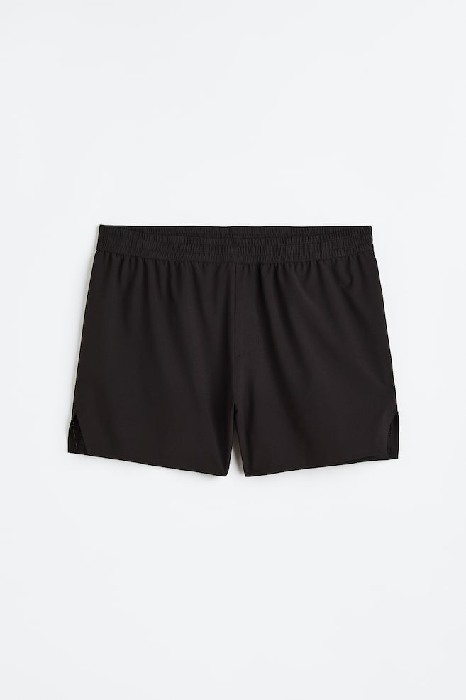 Shorts da running con tasca decorativa in DryMove™ - Nero/Blu acceso/Verde kaki scuro - 1
