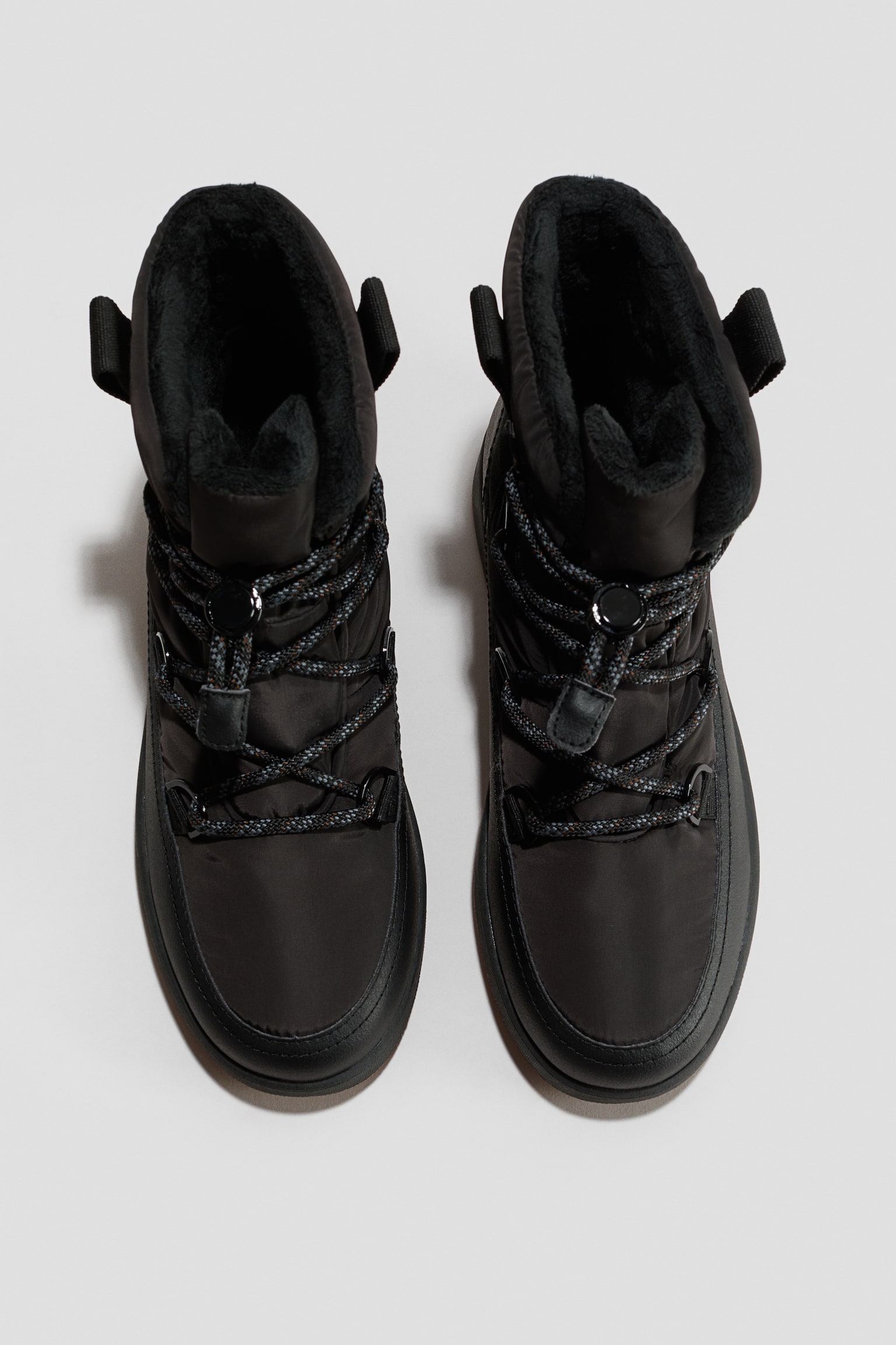 Детские ботинки H&M Warm-Lined Waterproof Snow Boots, цвет: Чёрный — фото 3