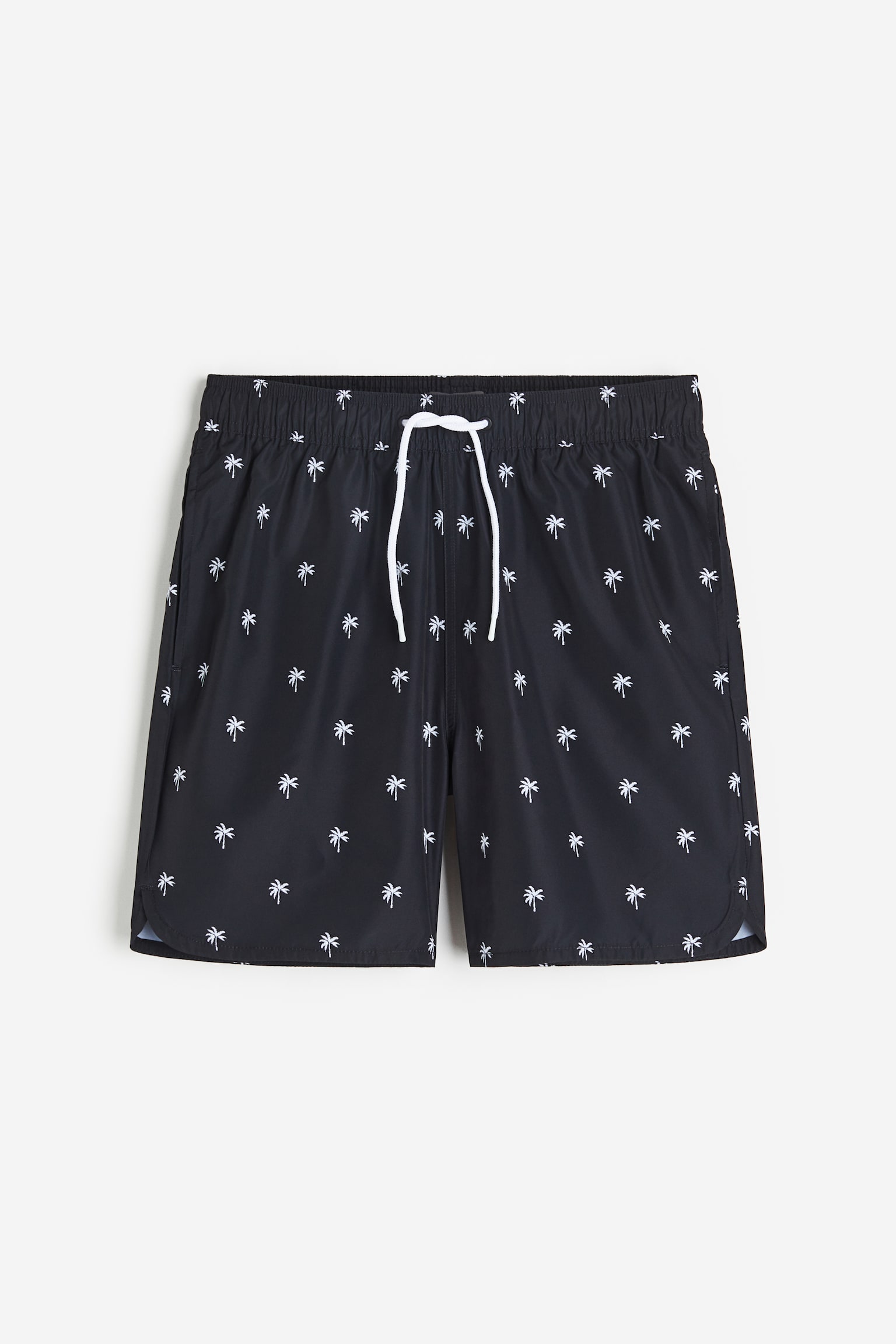 Pattern Boardshorts - Black/Palm trees - 2