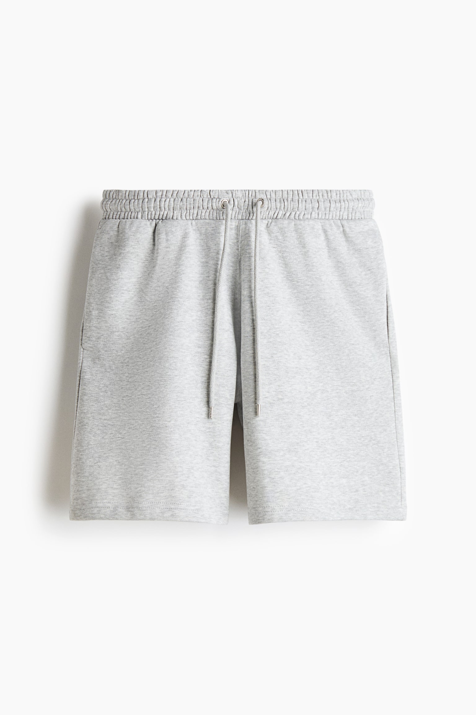 Regular Fit Shorts - Light grey marl/Black/Dark brown - 2