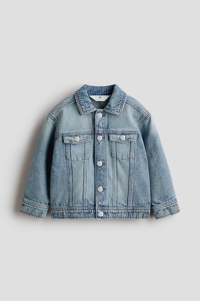 Denim jacket-Light denim blue - 1