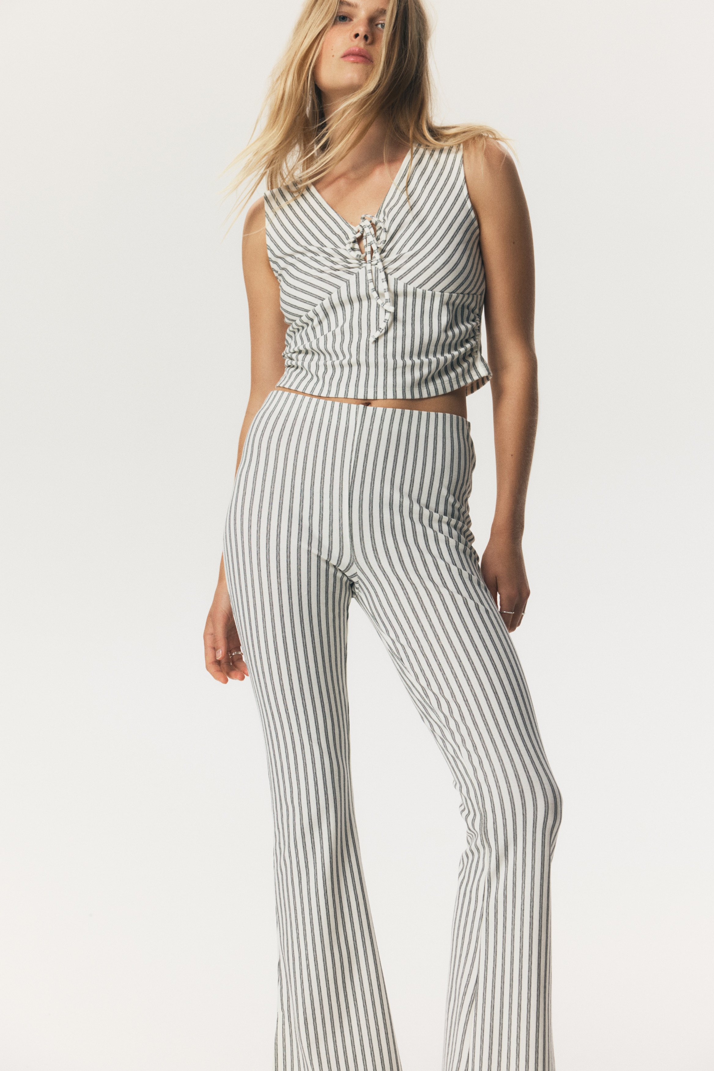 Draped vest top