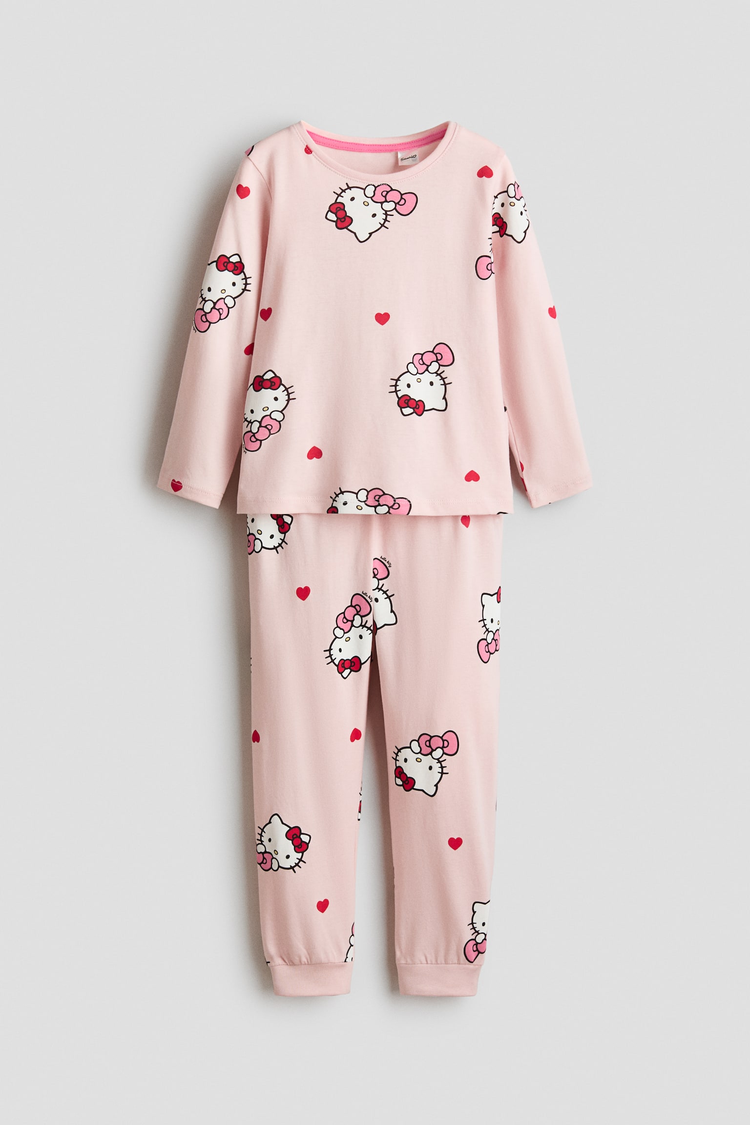 Printed cotton pyjamas - Light pink/Hello Kitty/Pale purple/Lilo & Stitch/Lilac/PAW Patrol/Ivory/Disney Princesses