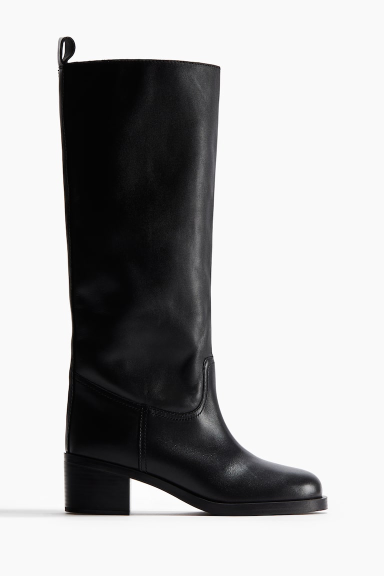 Kniehoge laarzen Zwart DAMES H&M NL