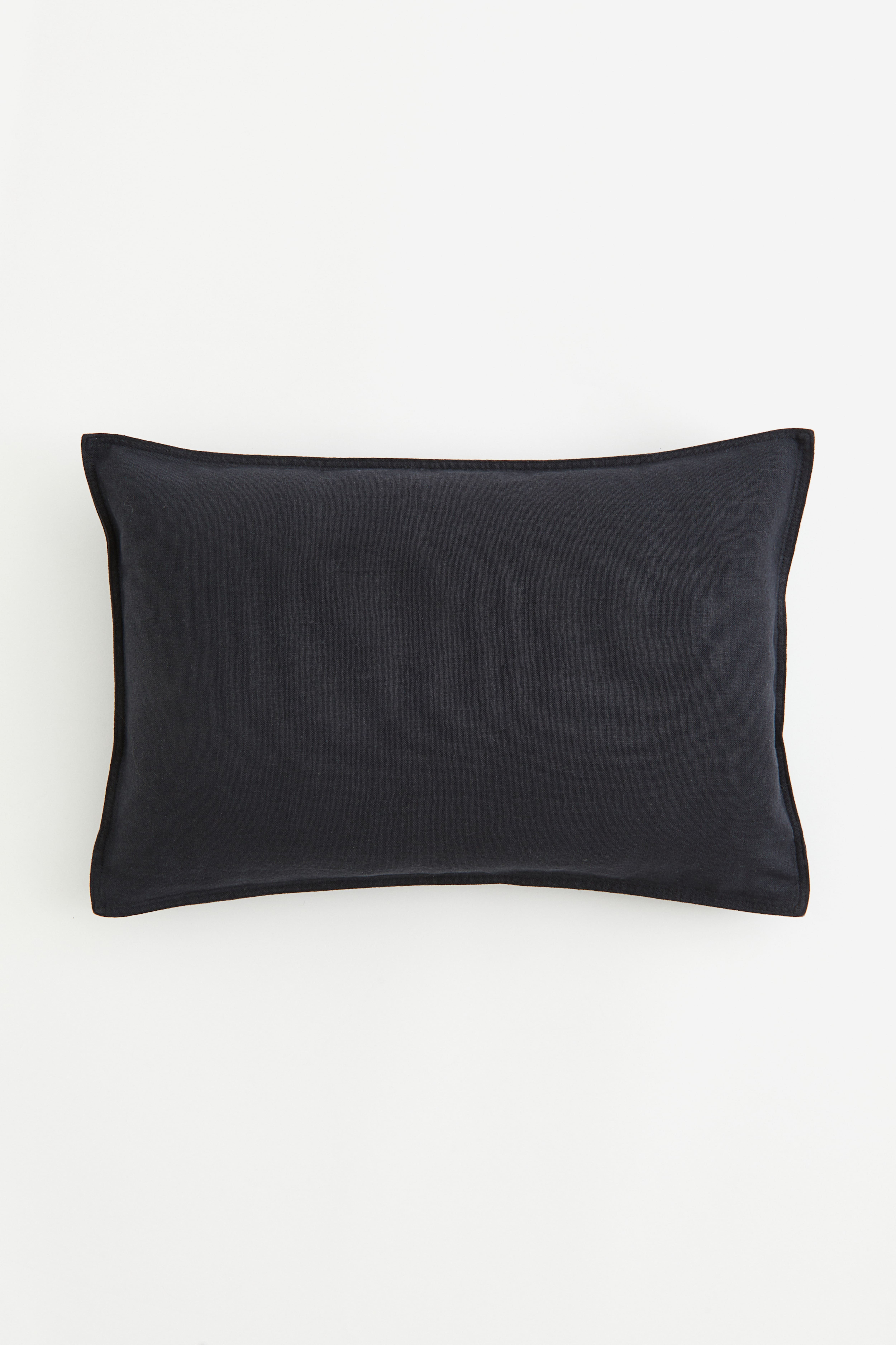 Linen blend cushion cover