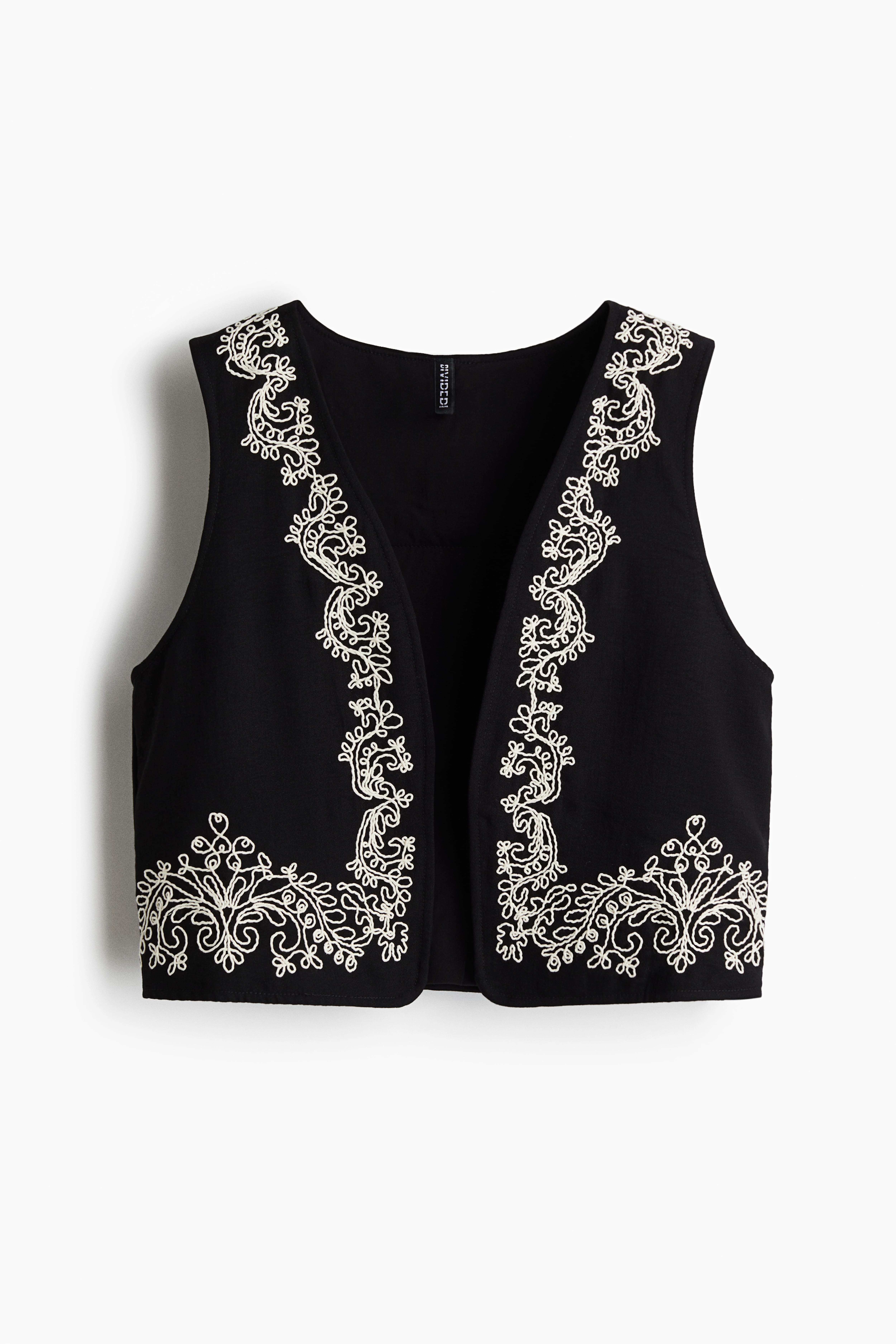 Embroidered Vest