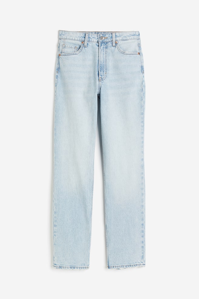 Petite Fit Slim High Jeans - Bleu denim pâle/Noir denim/Bleu denim clair - 1