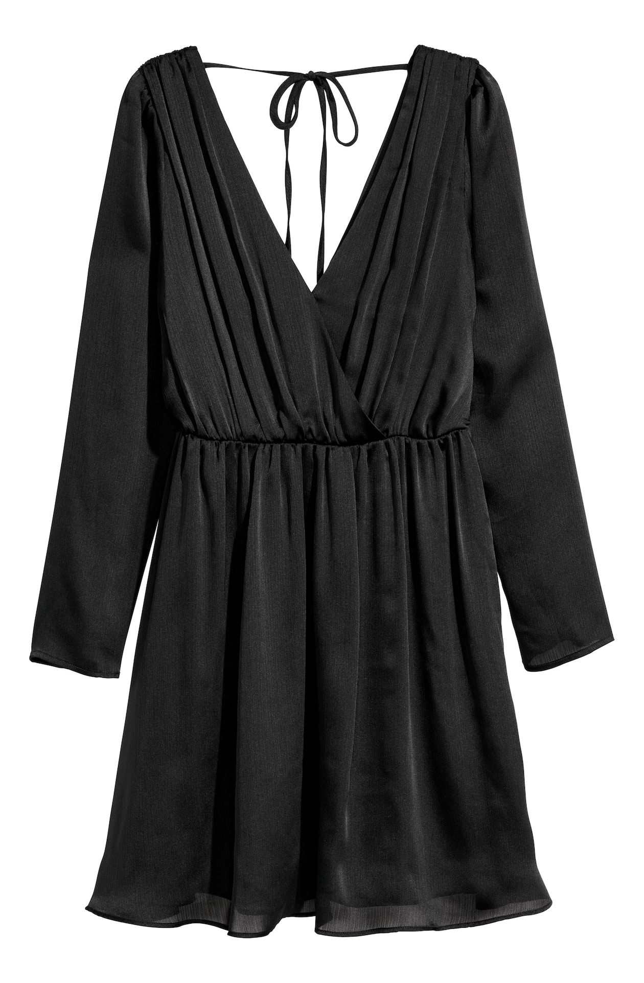 Women's Black Chiffon dress | H&M