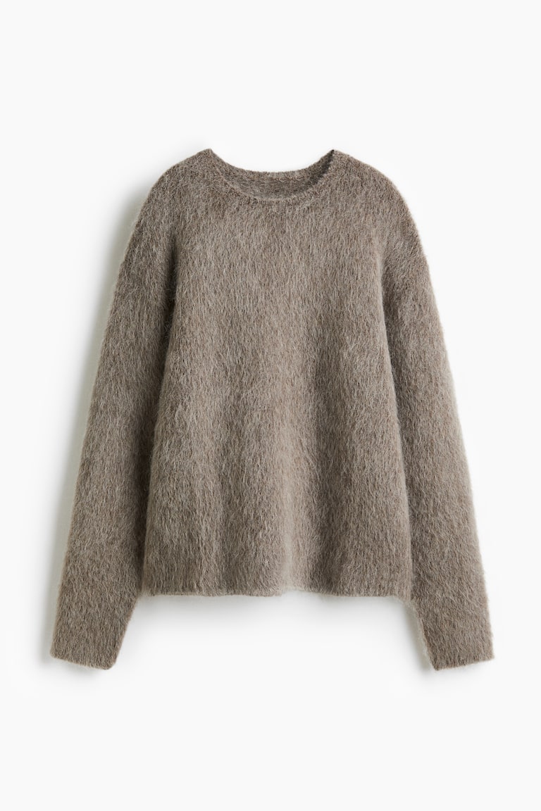 Pull en mohair mélangé - Gris chiné - FEMME | H&M FR