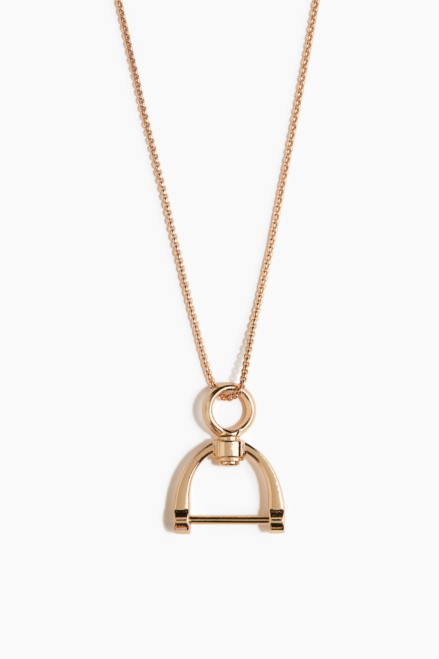 Pendant necklace - Gold-coloured - 2