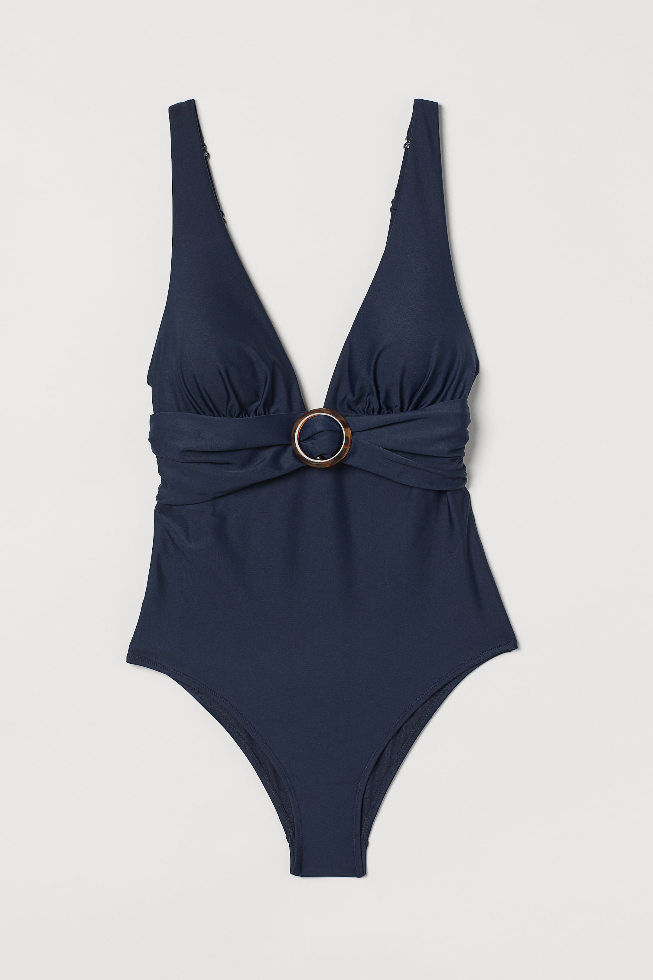 Ampliar la imagen: Traje de baño Shaping - Azul marino - Ladies | H&M MX 1