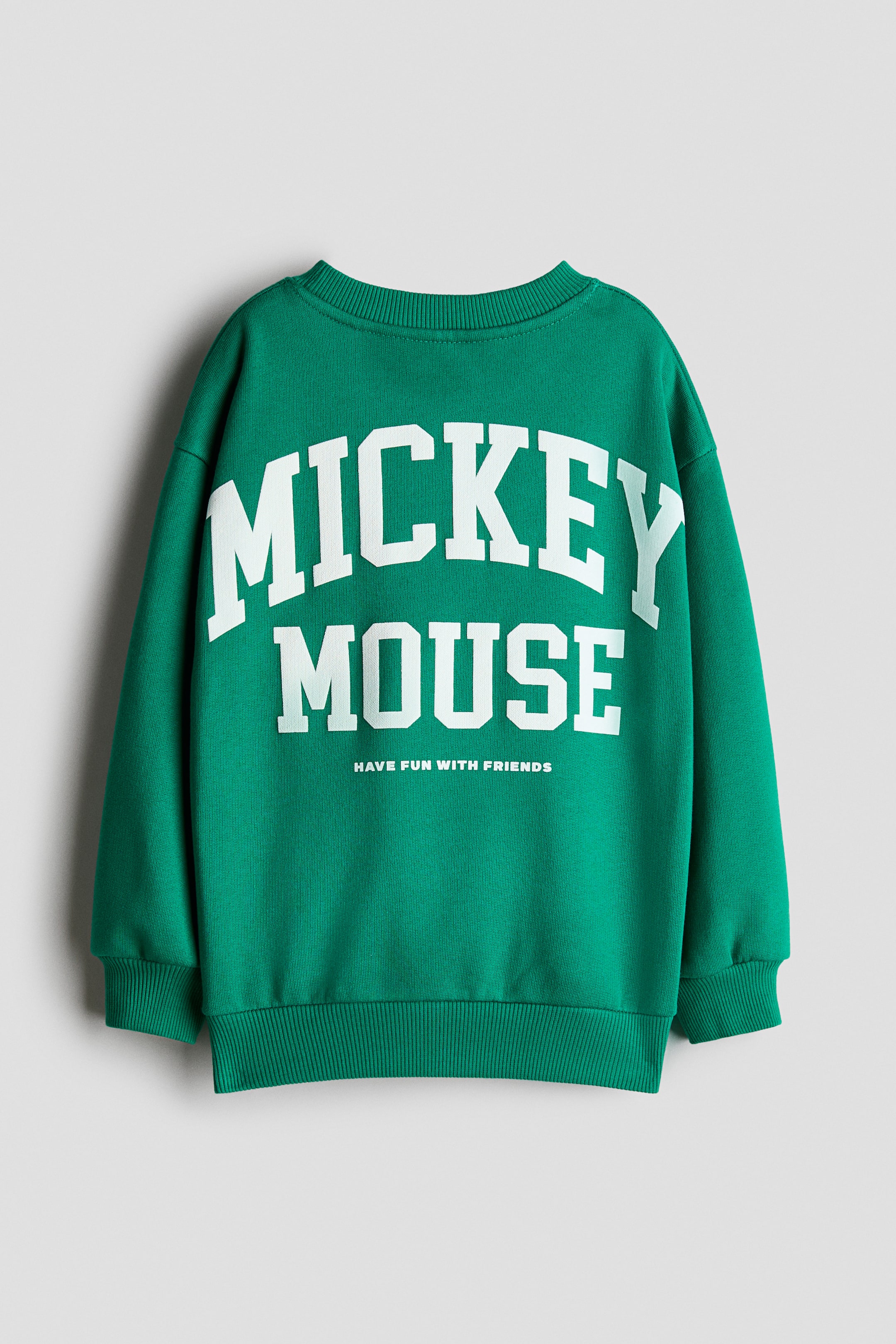Printed Brushed-Inside Sweatshirt