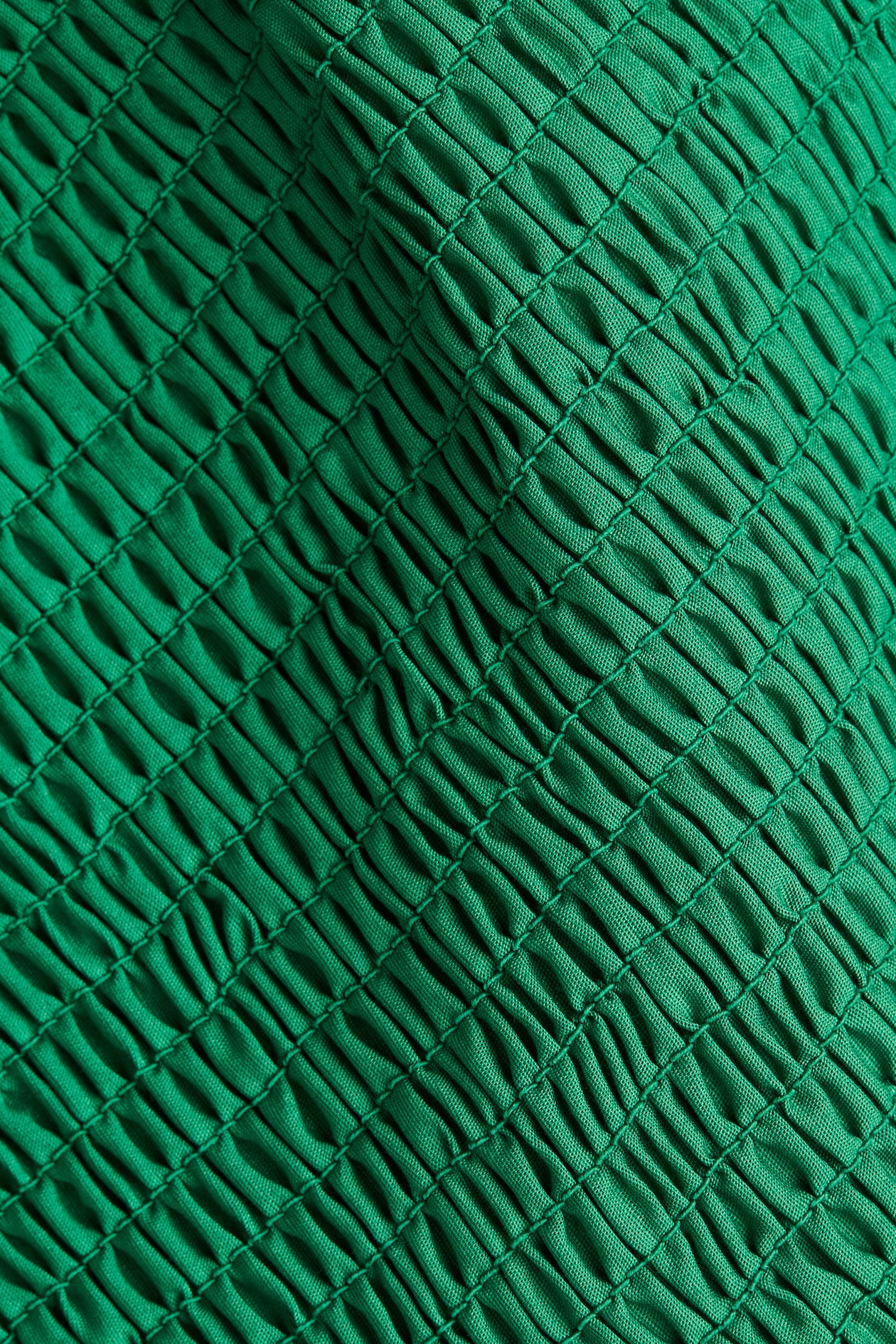 Smocked-Bodice Cotton Dress - image 3