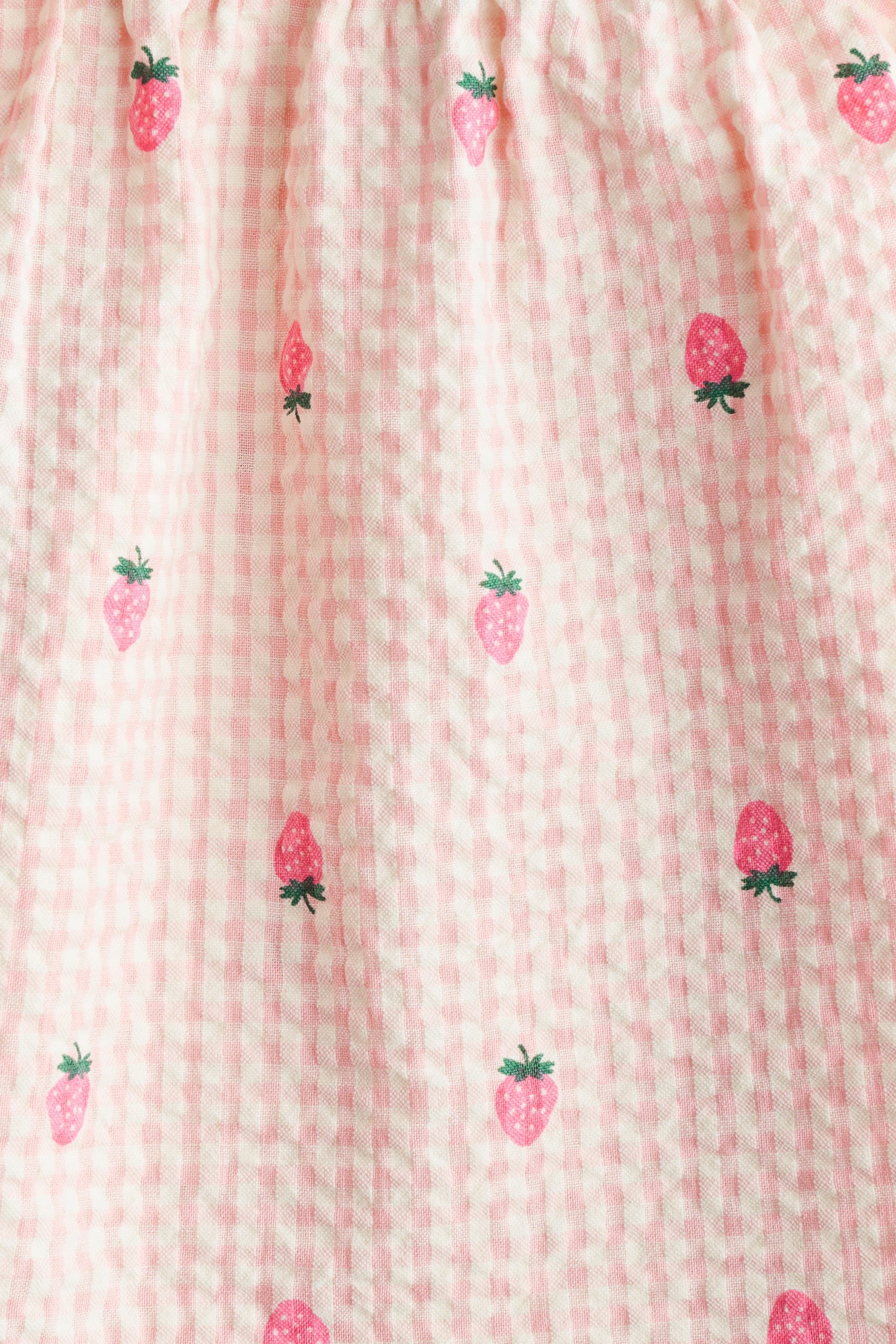 2-piece Set - Light pink/strawberries/White - 3