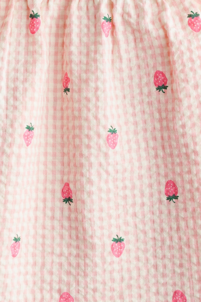 2-piece set - Light pink/Strawberries/Light blue/White striped/White/Light pink/Floral - 3