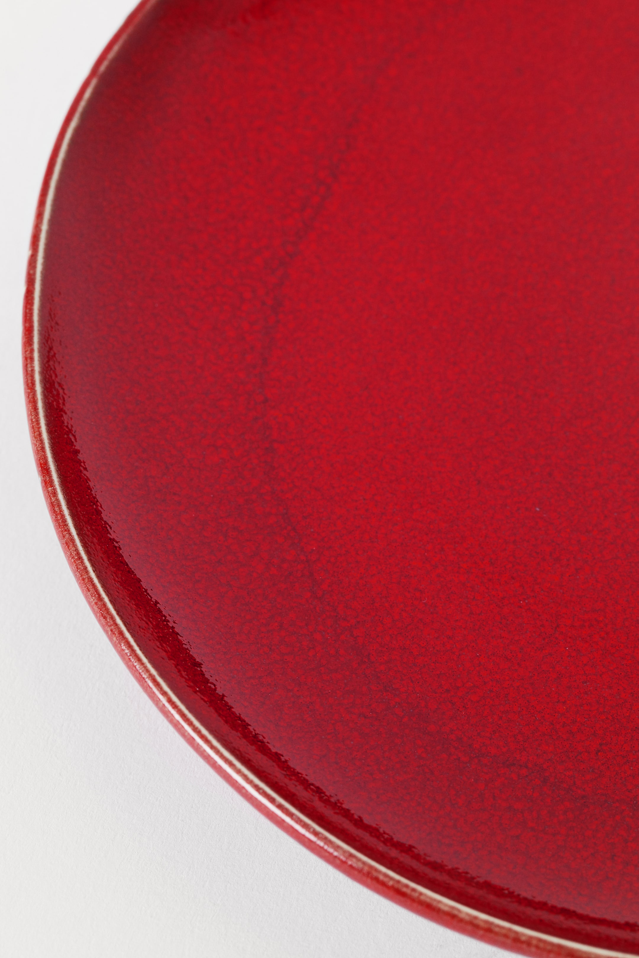 Ampliar la imagen: Plato pequeño de cerámica - Rojo - Home All | H&M MX 4