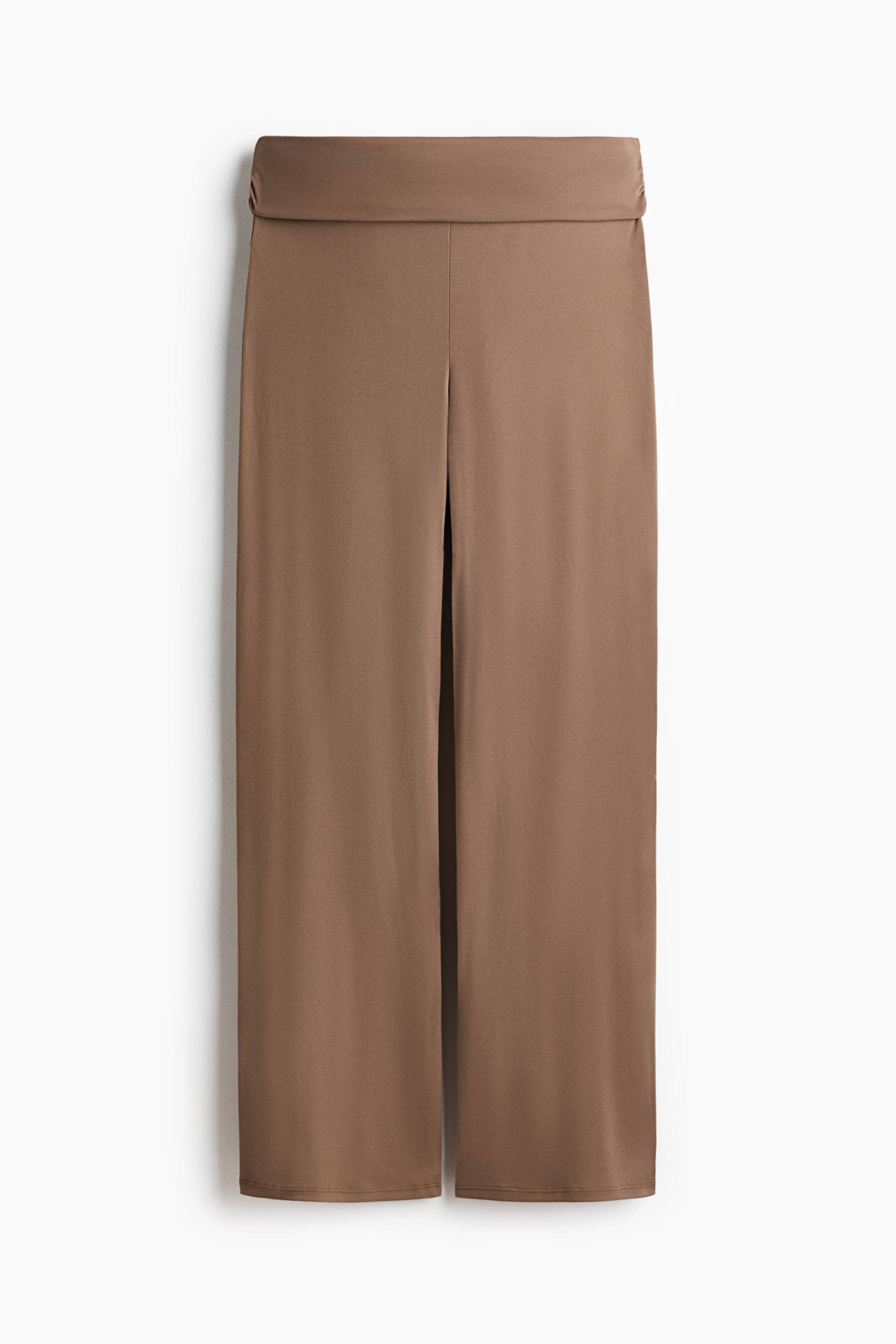 Zobrazit větší obrázek: Žerzejové kalhoty - Béžová - ŽENY | H&M CZ 1